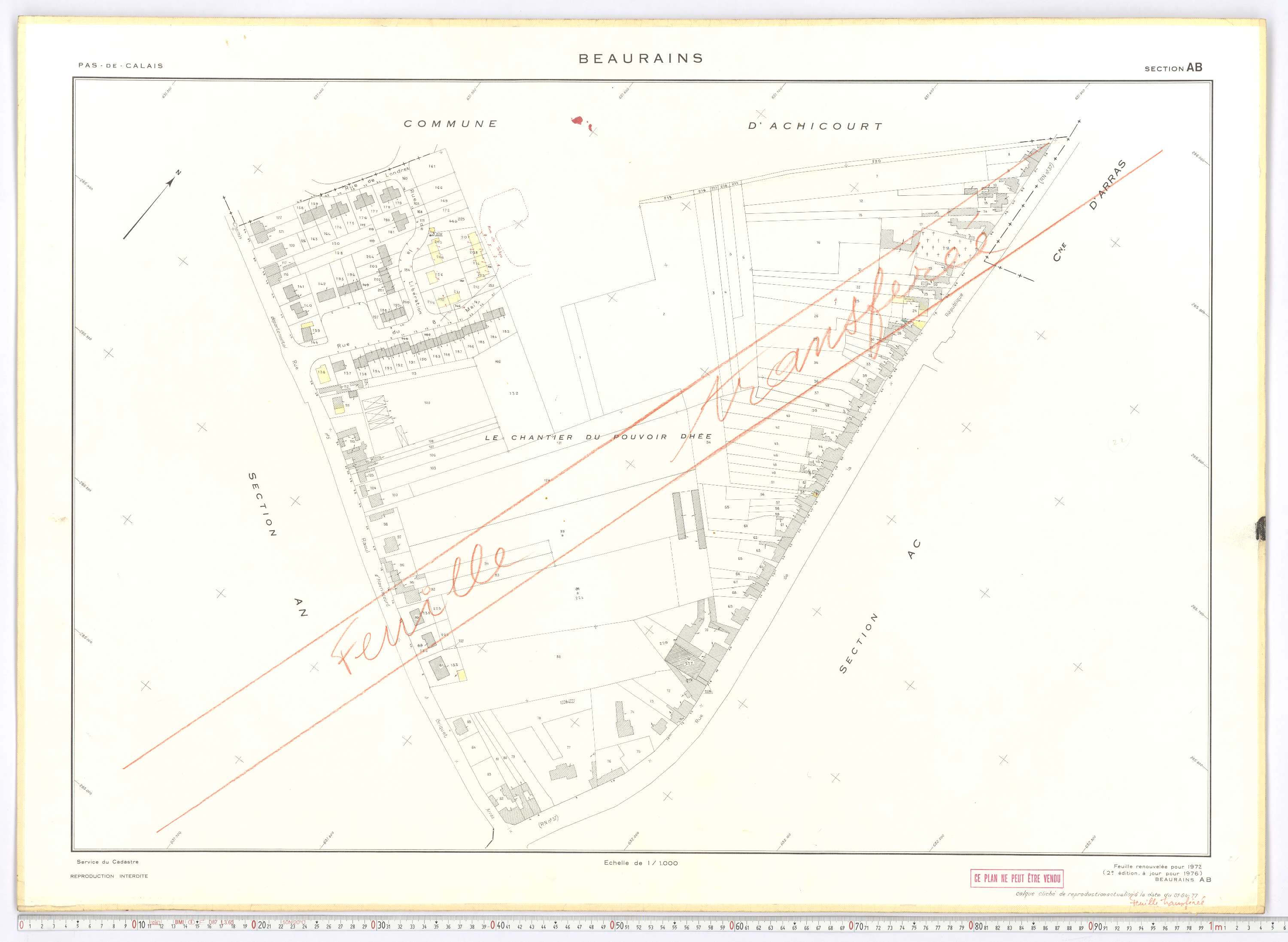 Beaurains - Section AB.
