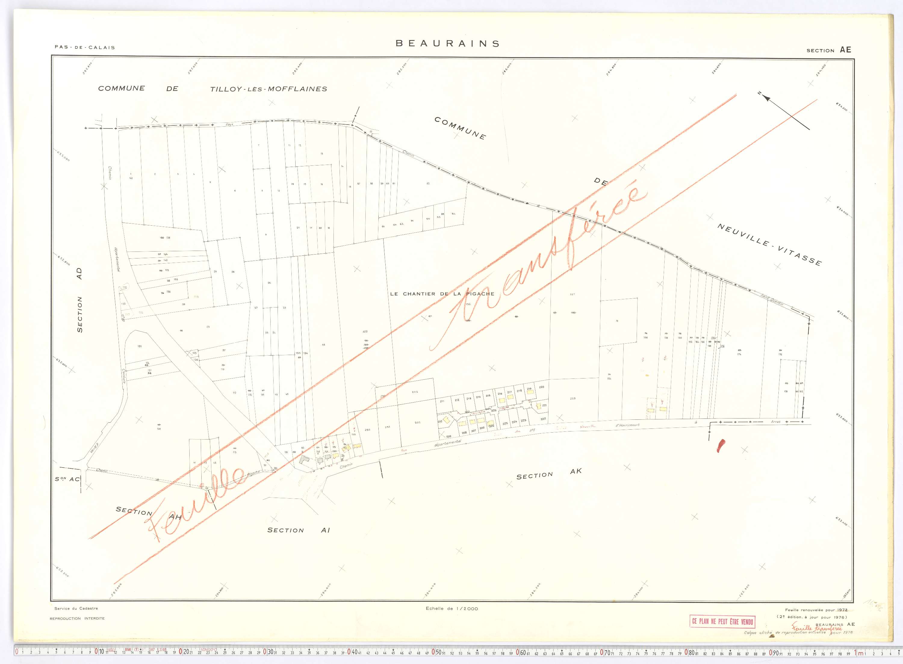 Beaurains - Section AE.