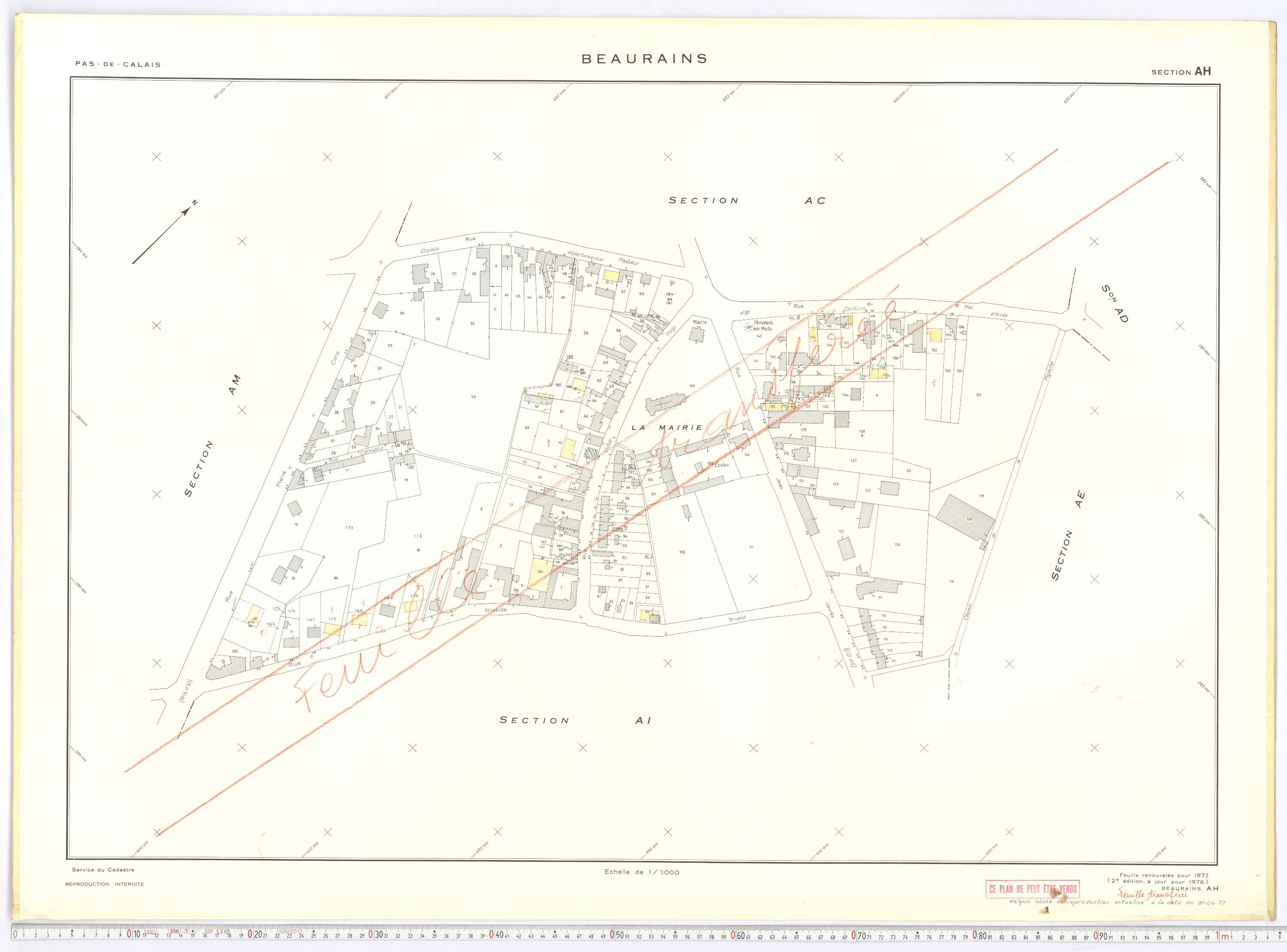 Beaurains - Section AH.