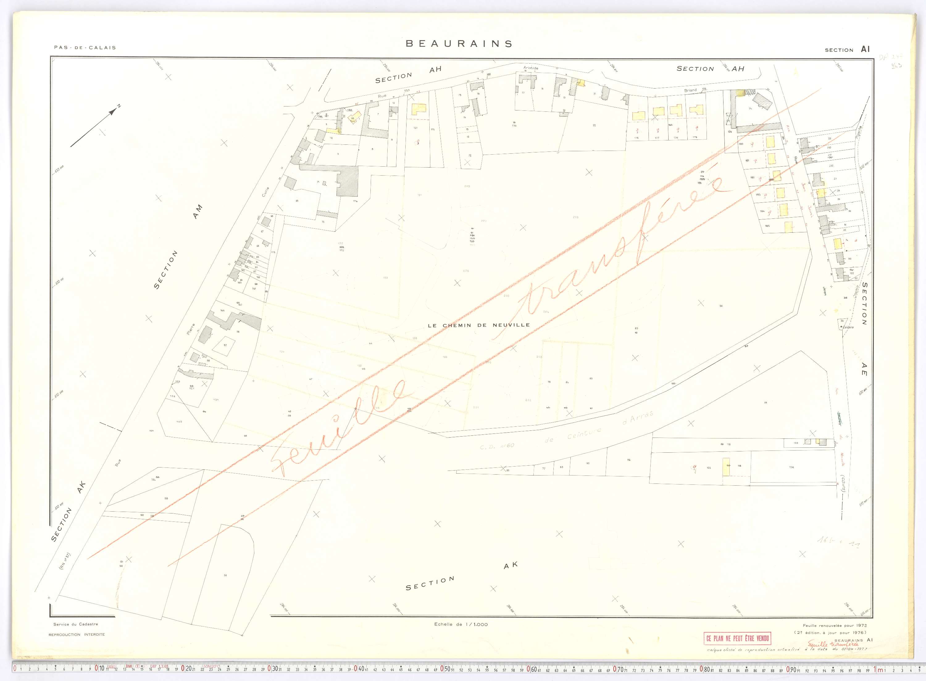 Beaurains - Section AI.