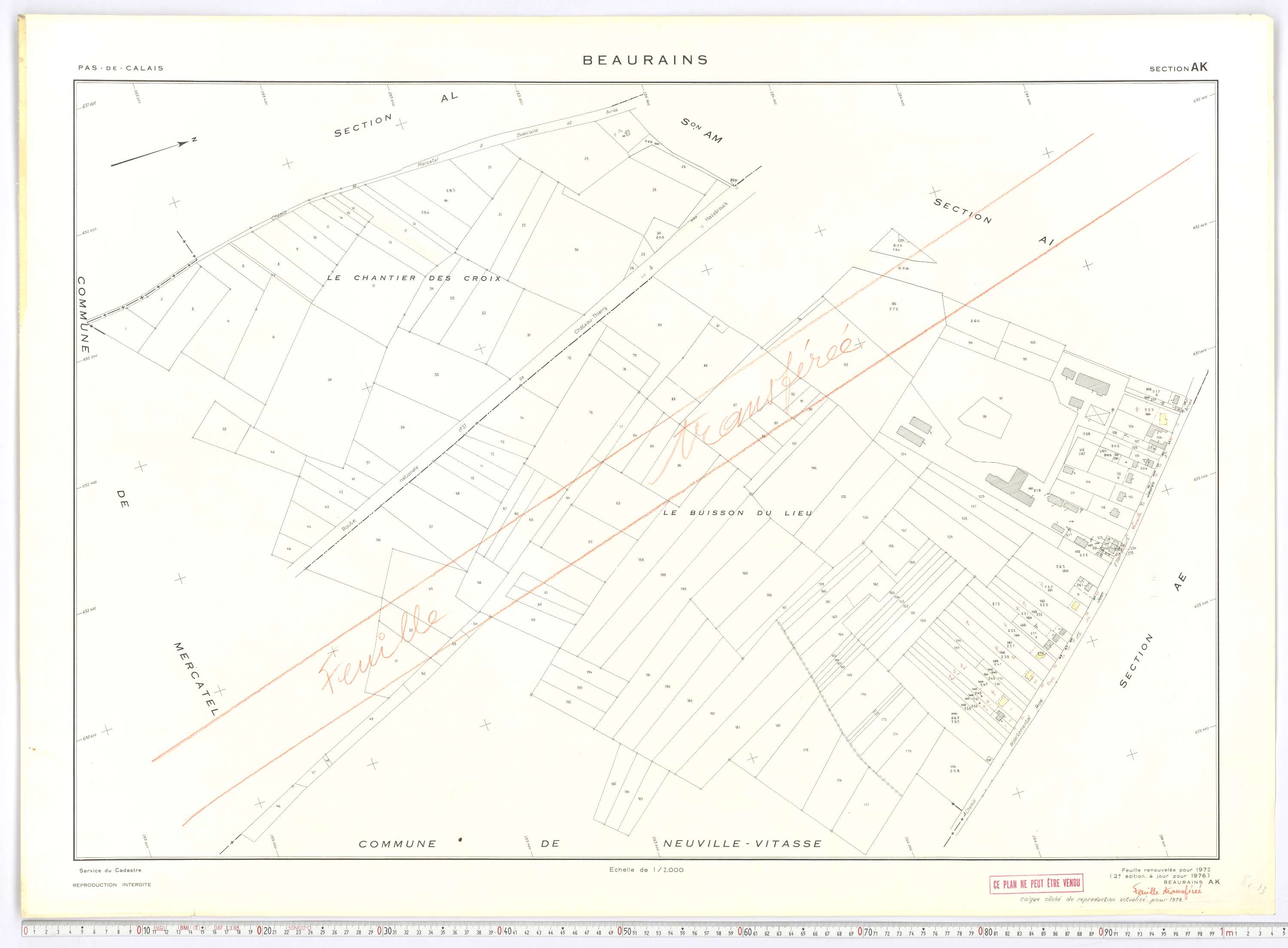 Beaurains - Section AK.