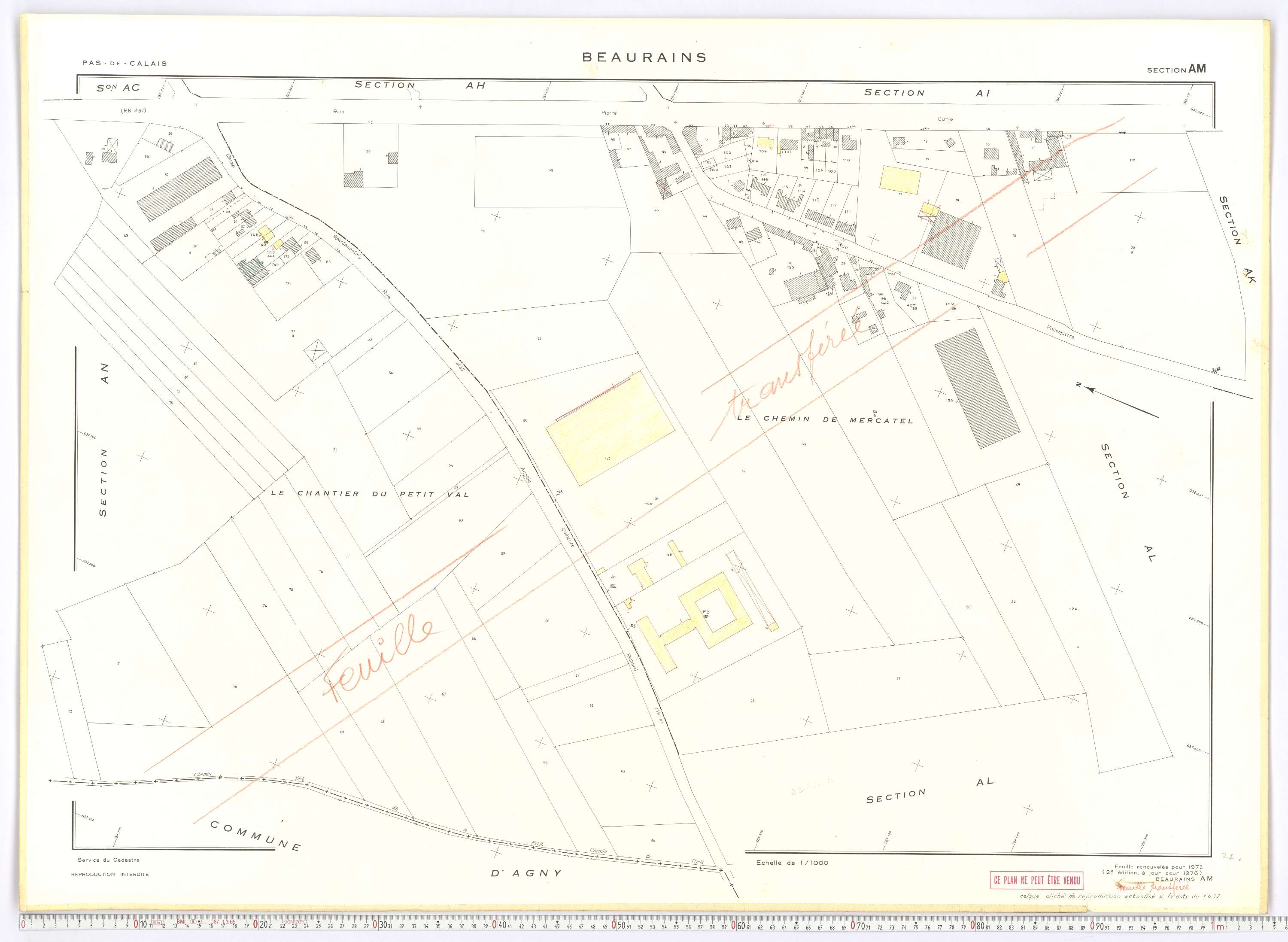 Beaurains - Section AM.