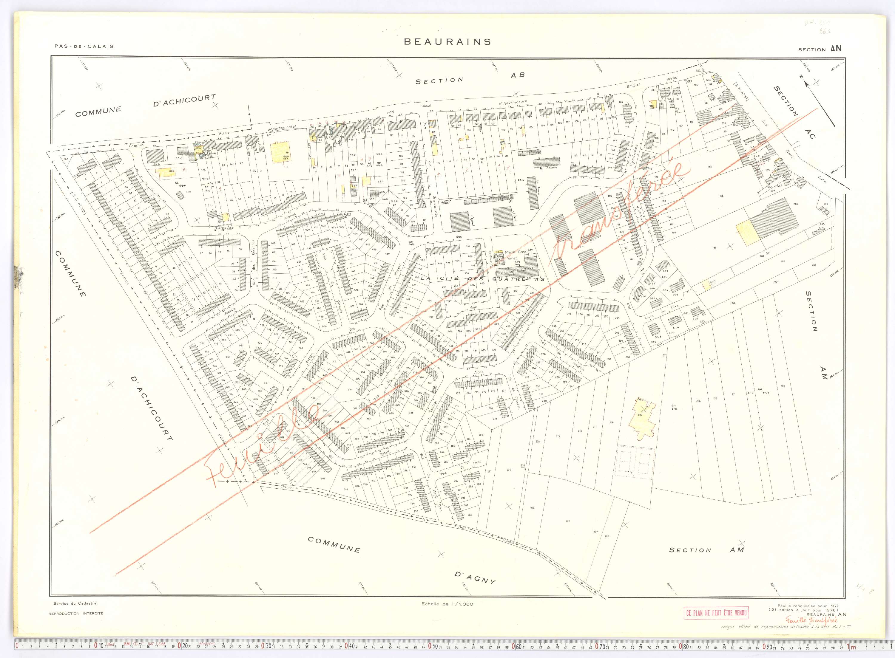 Beaurains - Section AN.