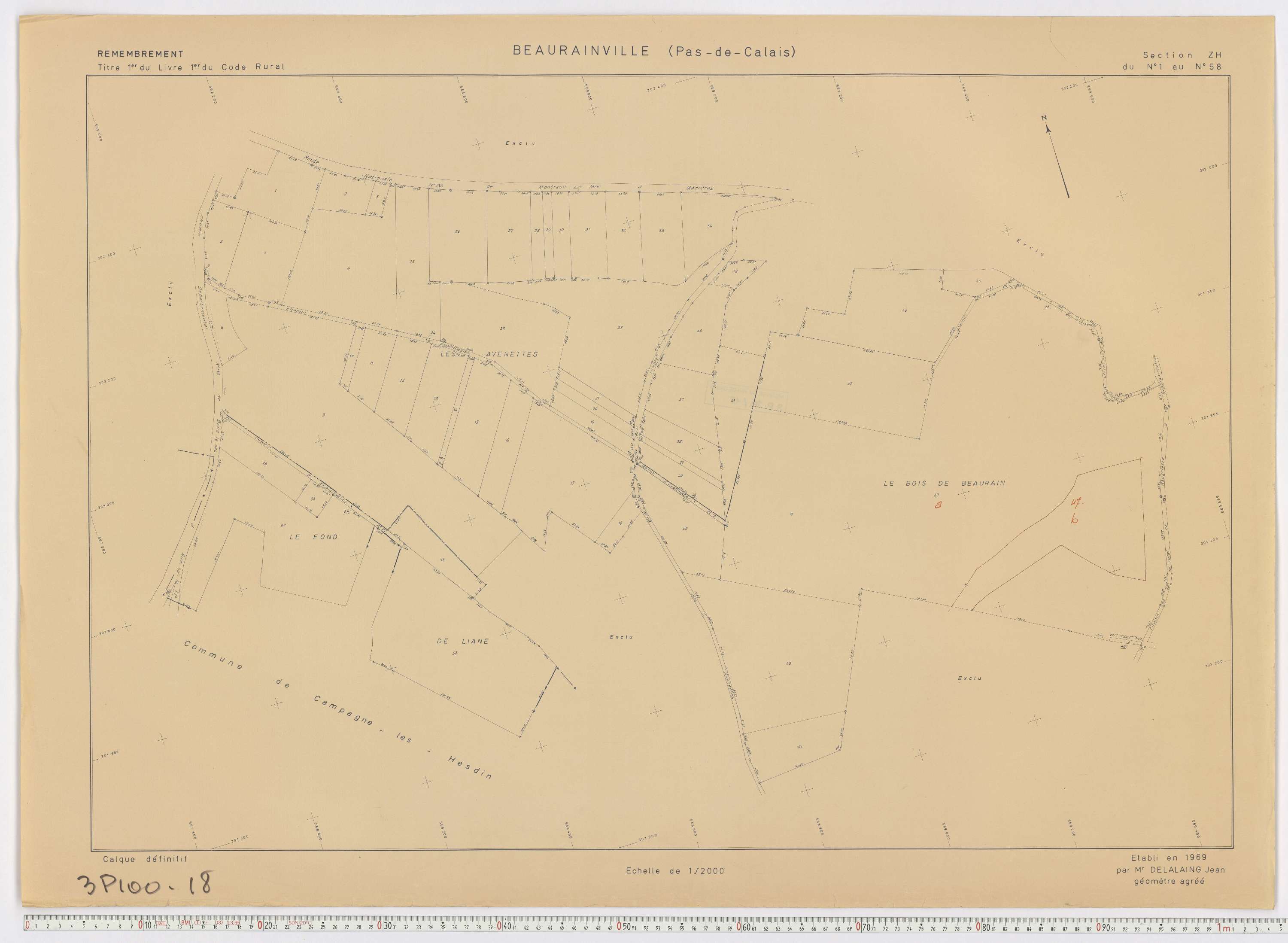 Beaurainville - Section ZH.