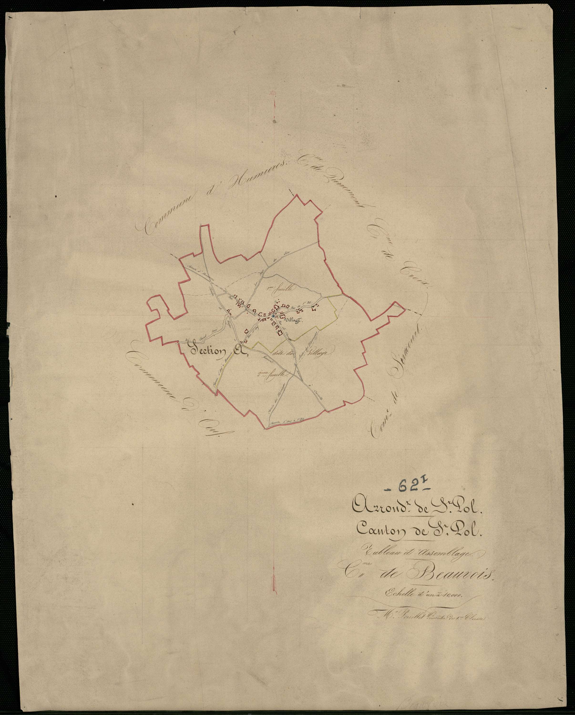 Beauvois - Tableau d'assemblage