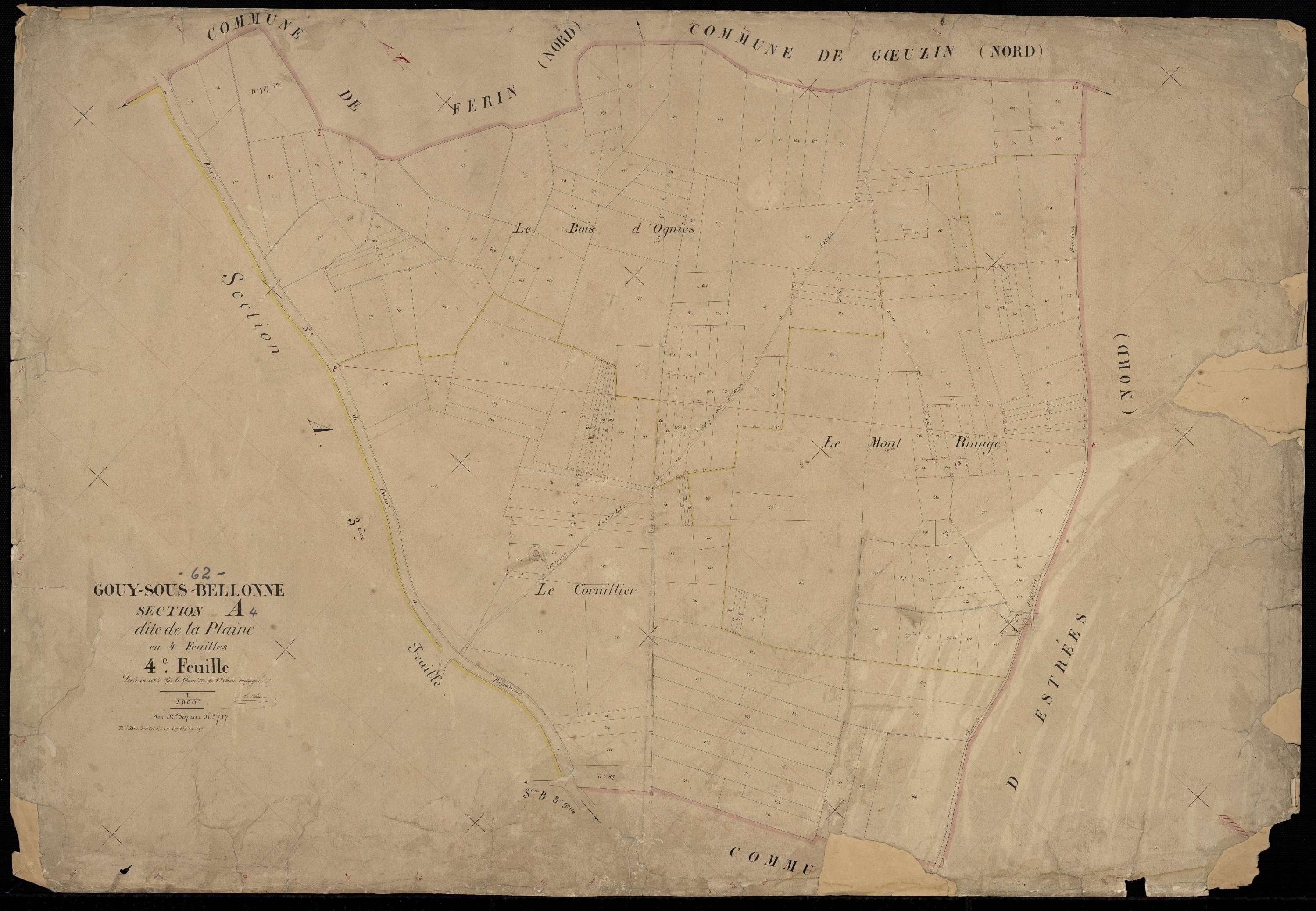 Bellonne - Section A, 4e feuille