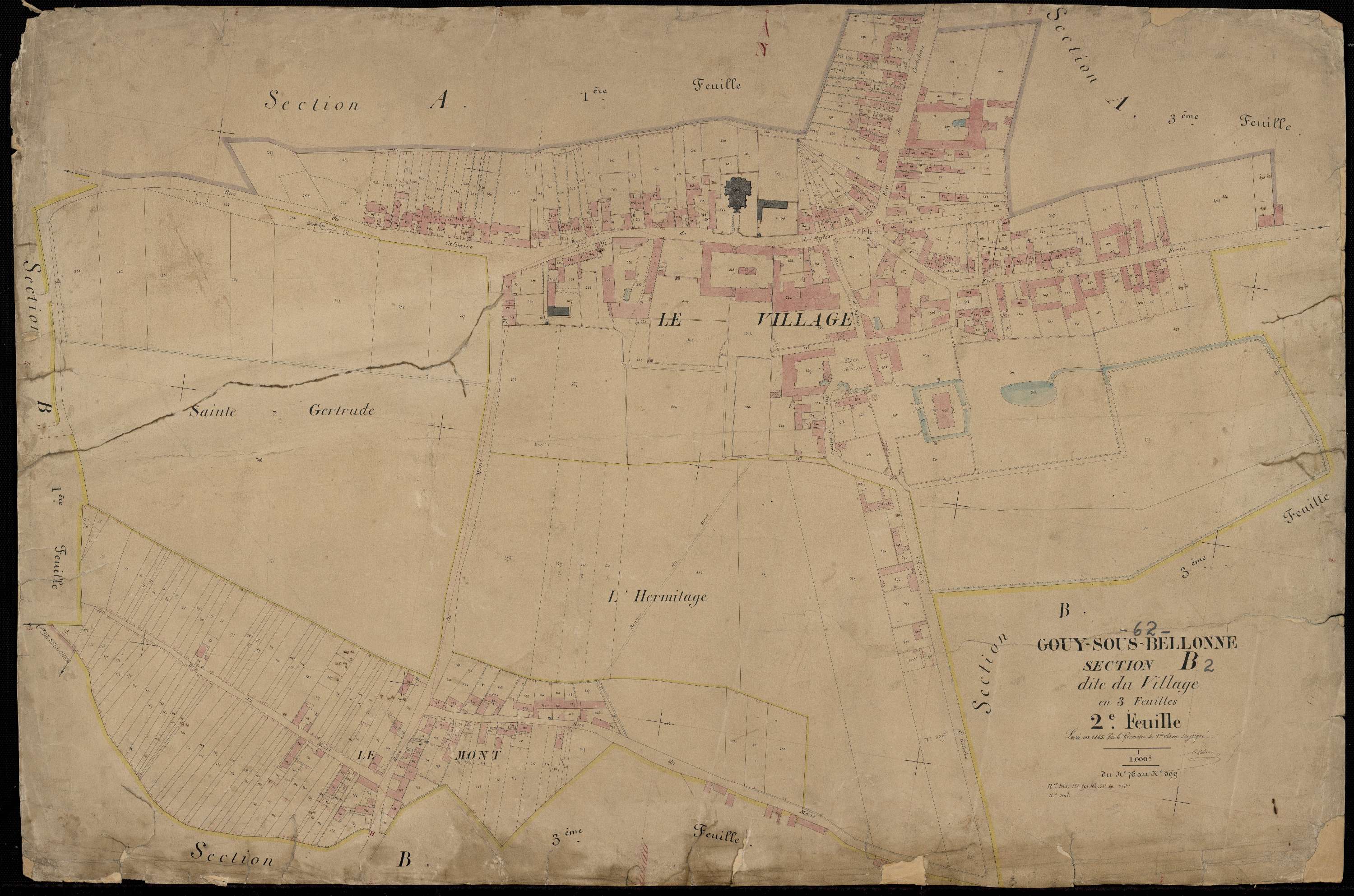 Bellonne - Section B, 2e feuille