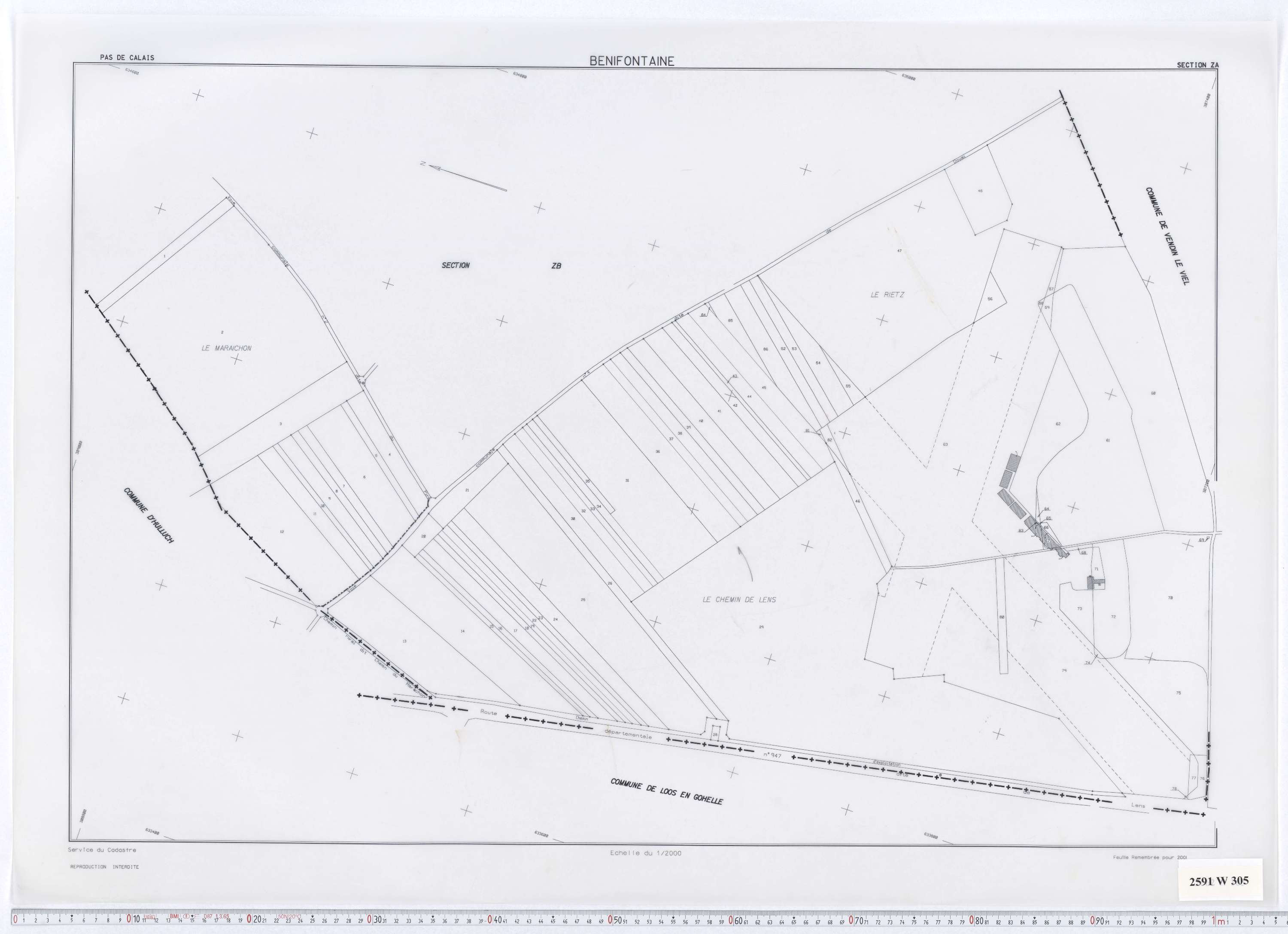 Bénifontaine - Section ZA.