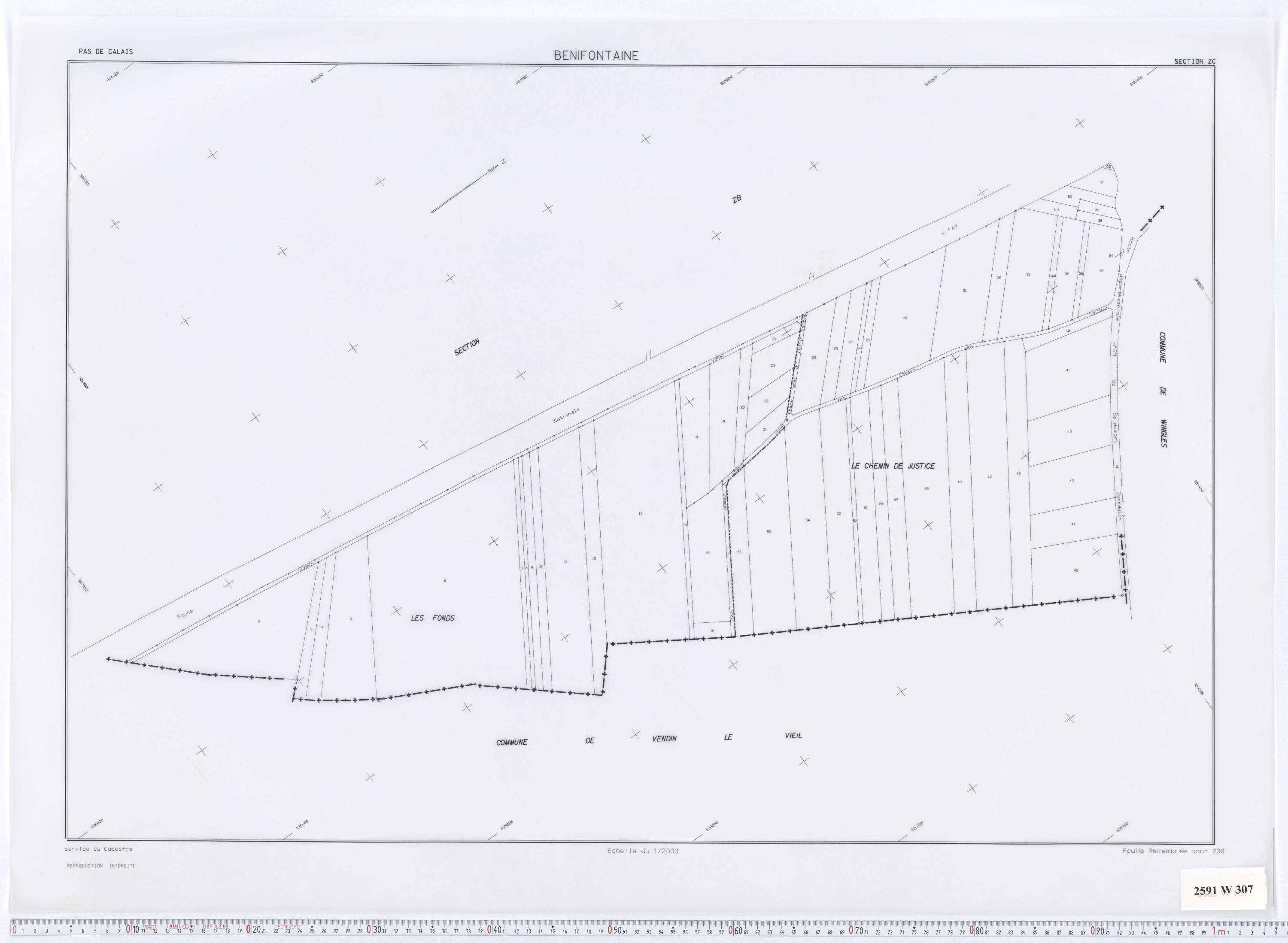 Bénifontaine - Section ZC.