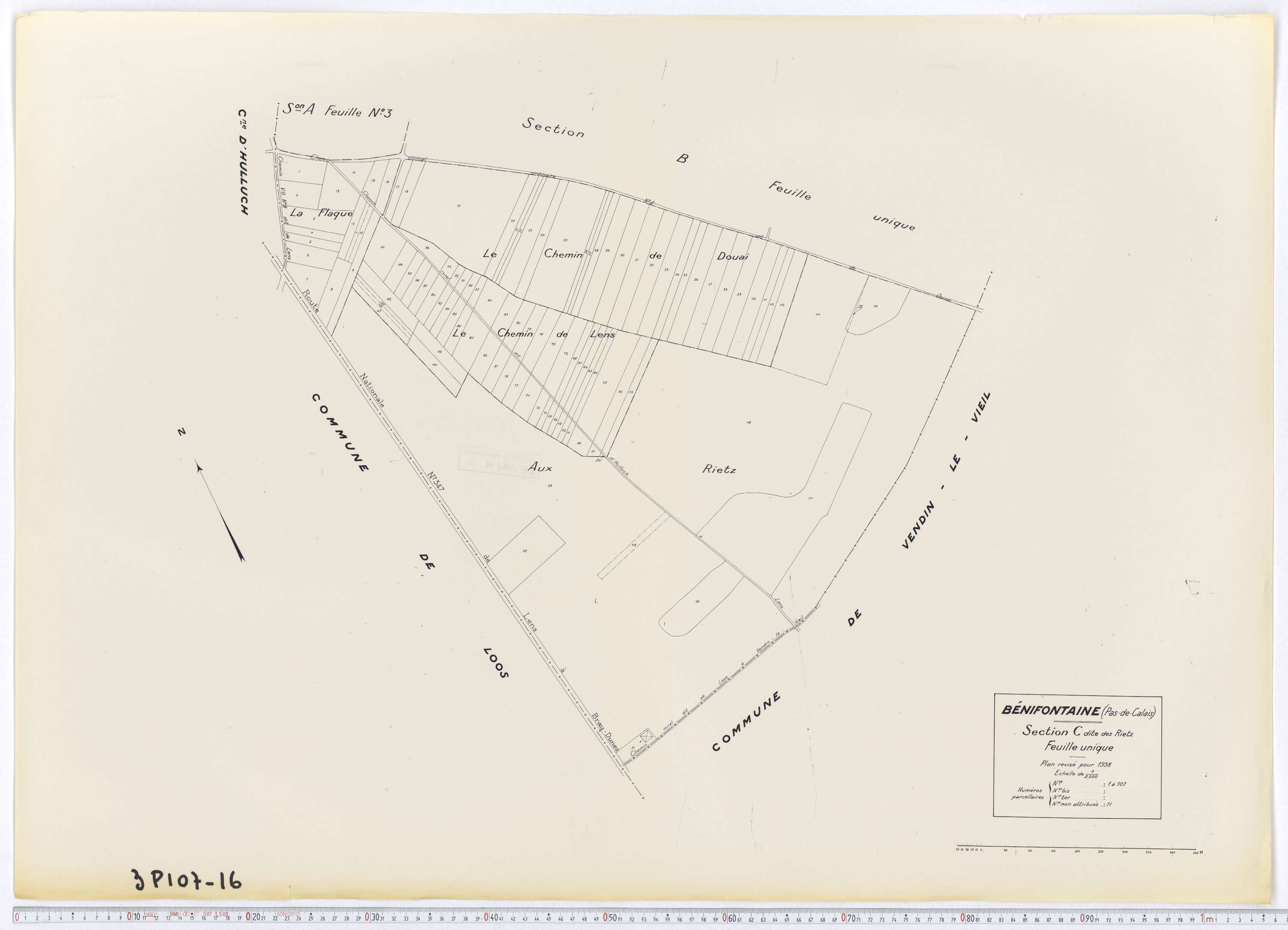 Bénifontaine - Section C.