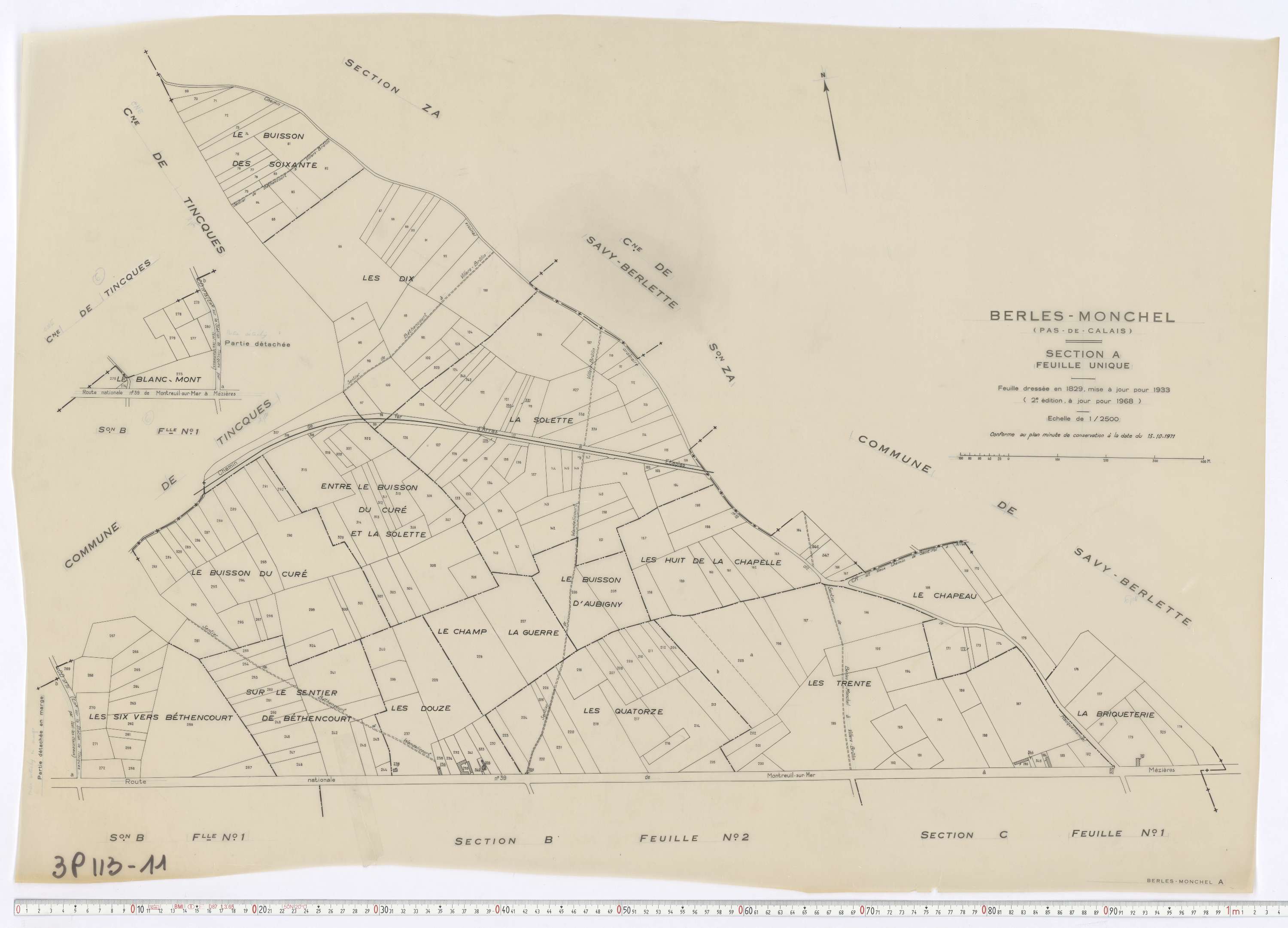Berles-Monchel - Section A.
