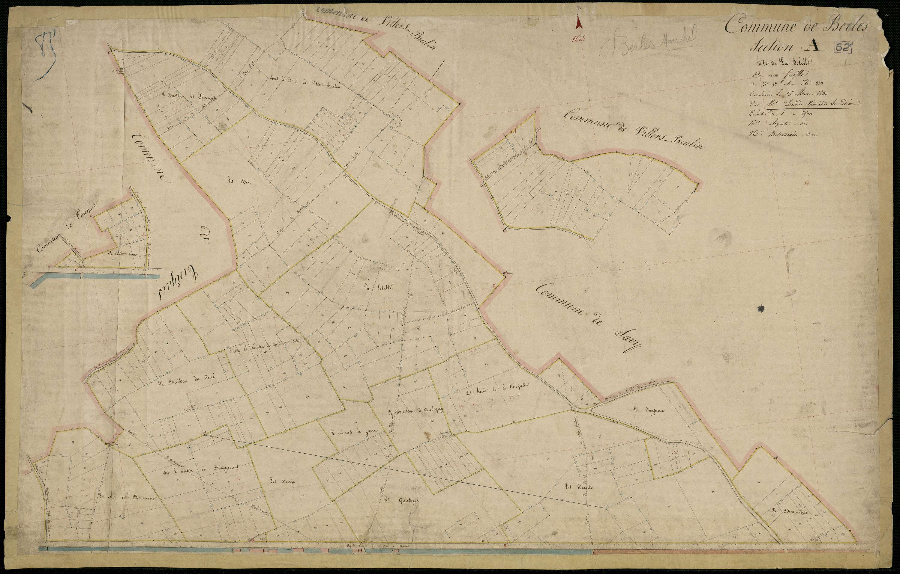Berles-Monchel - Section A