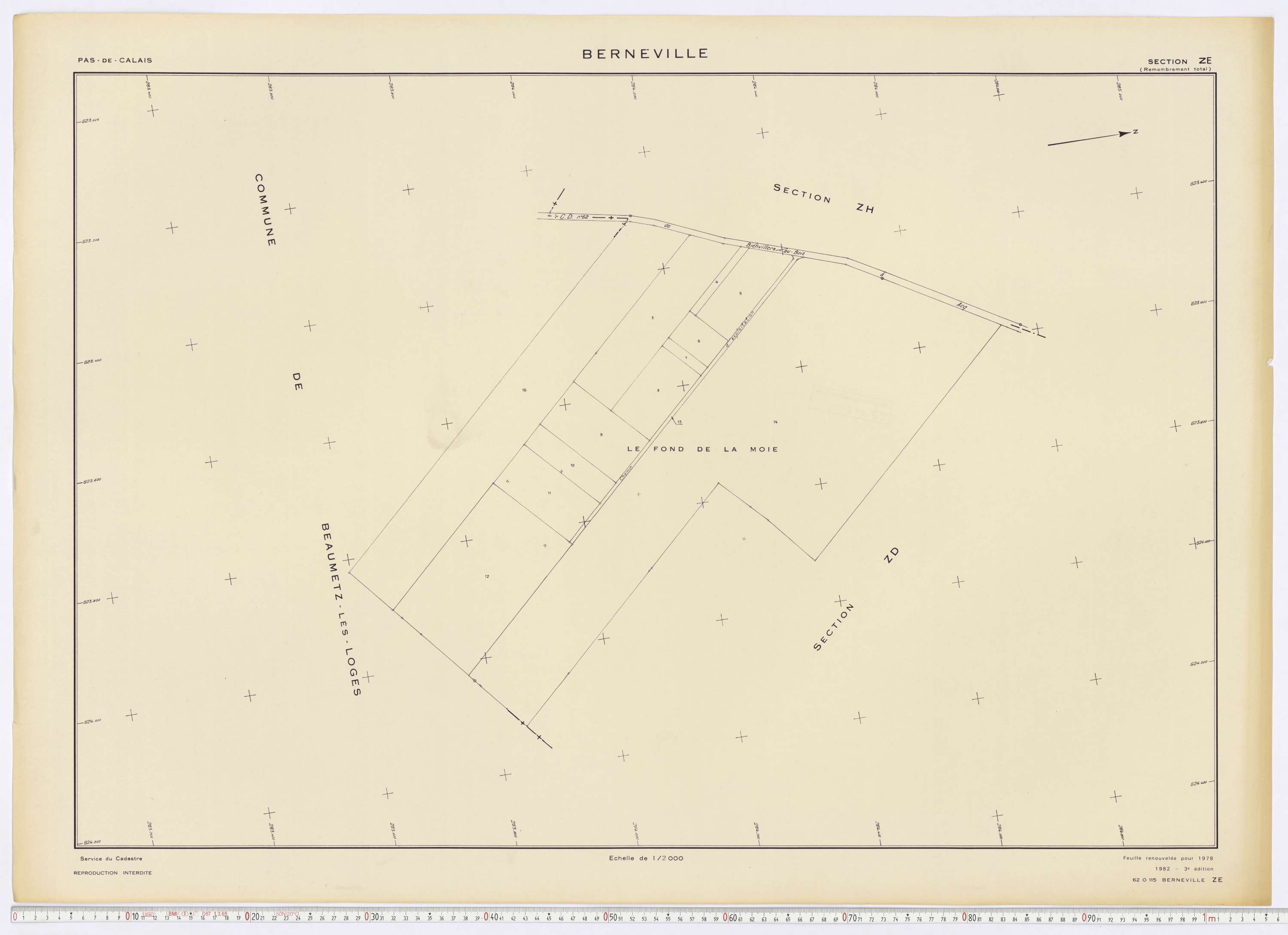 Berneville - Section ZE.