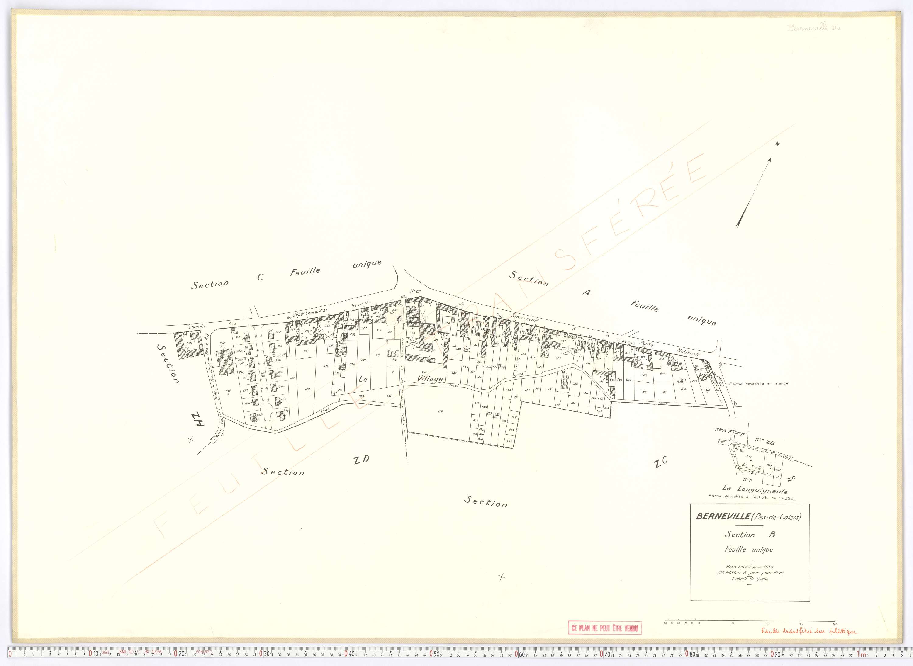 Berneville - Section B.