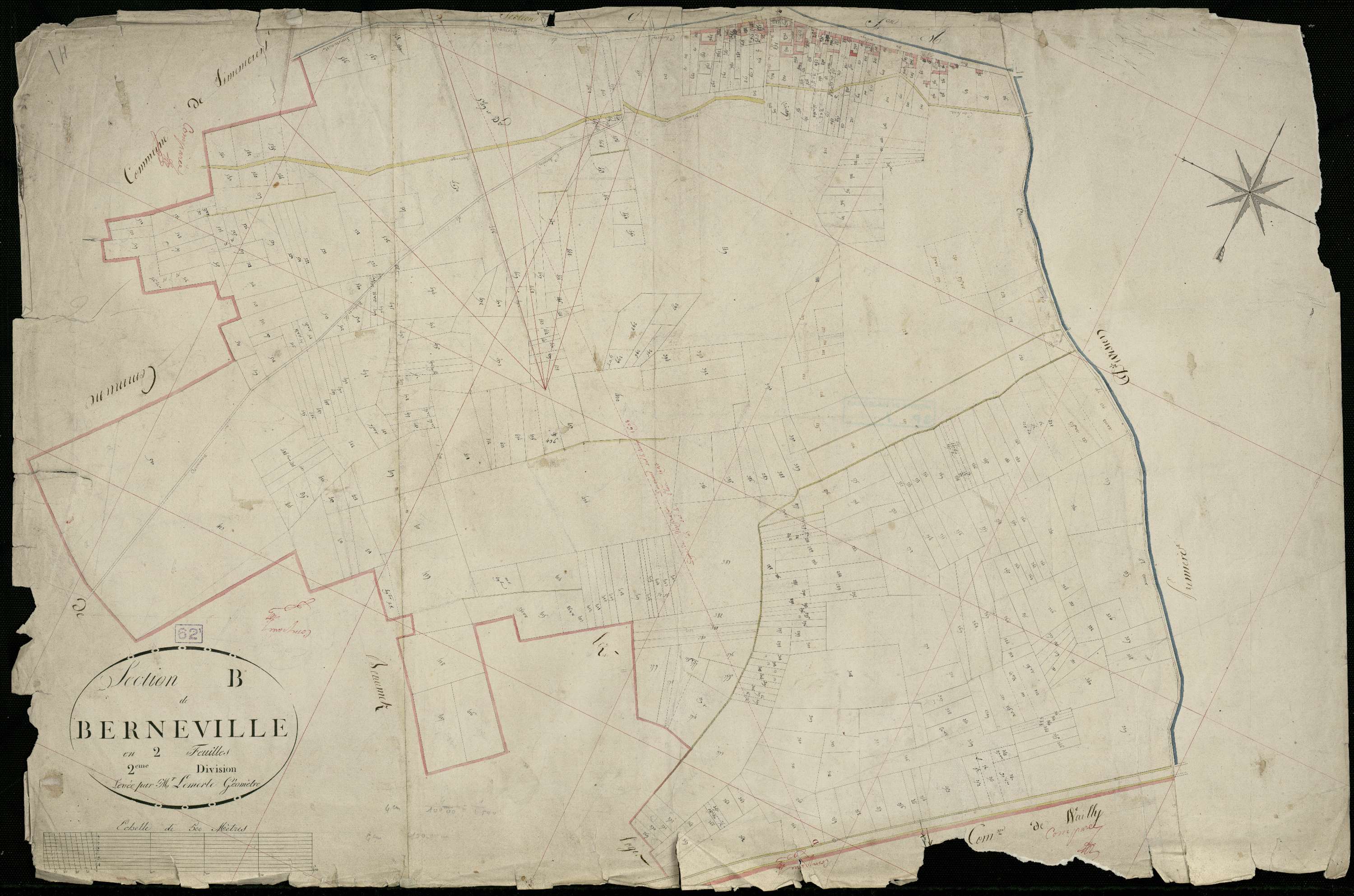 Berneville - Section B, 2e feuille