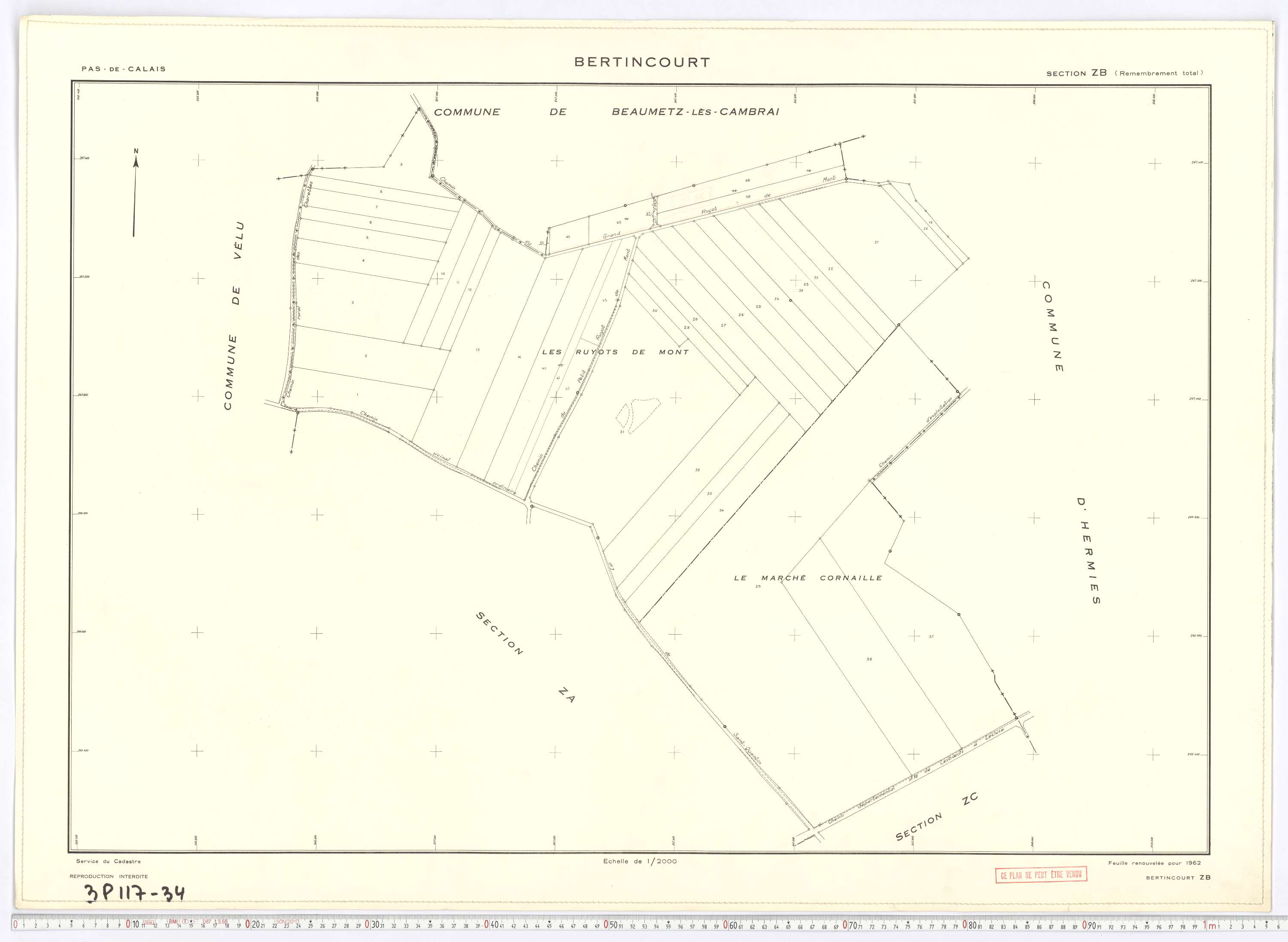 Bertincourt - Section ZB.