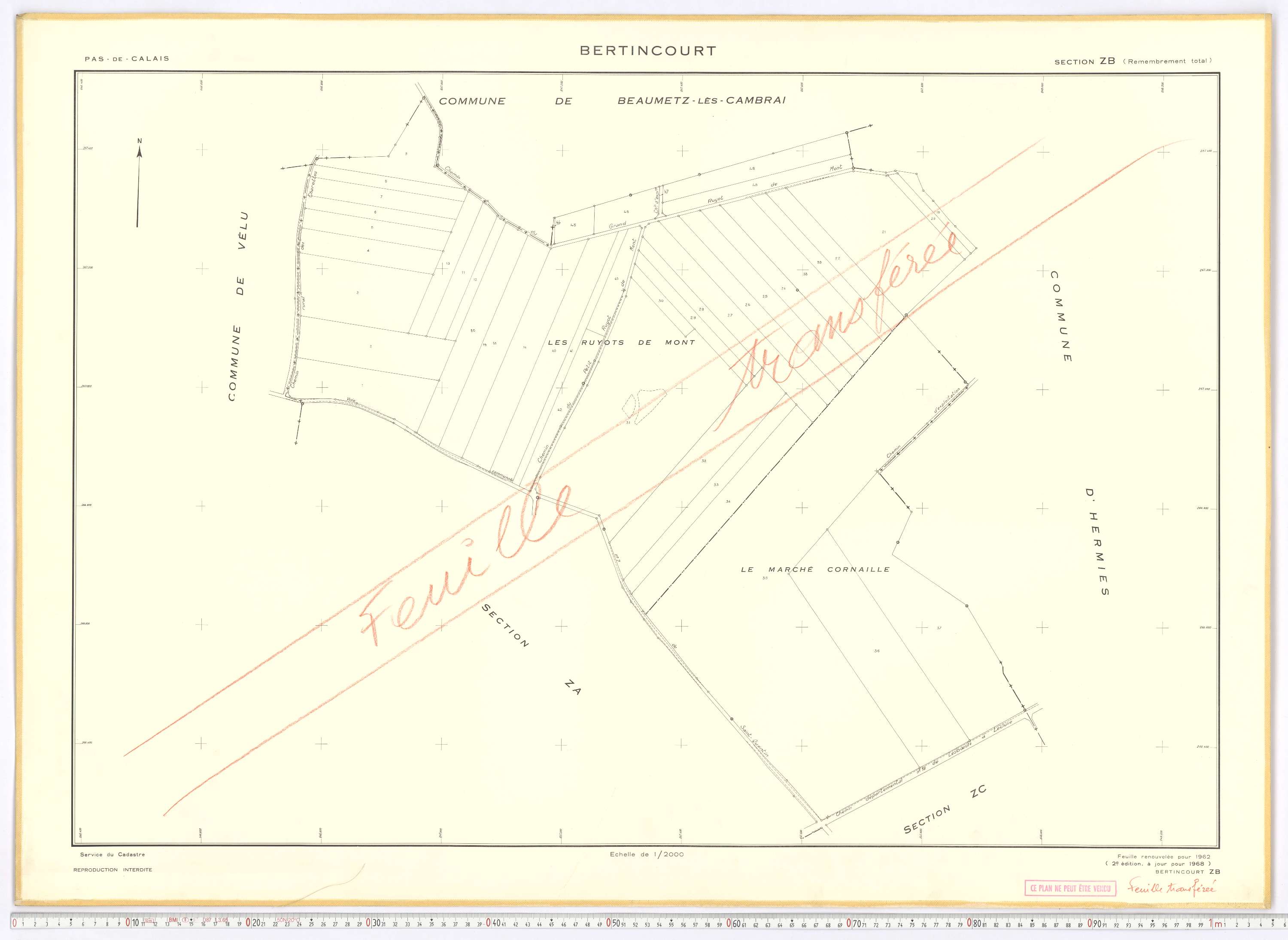 Bertincourt - Section ZB.