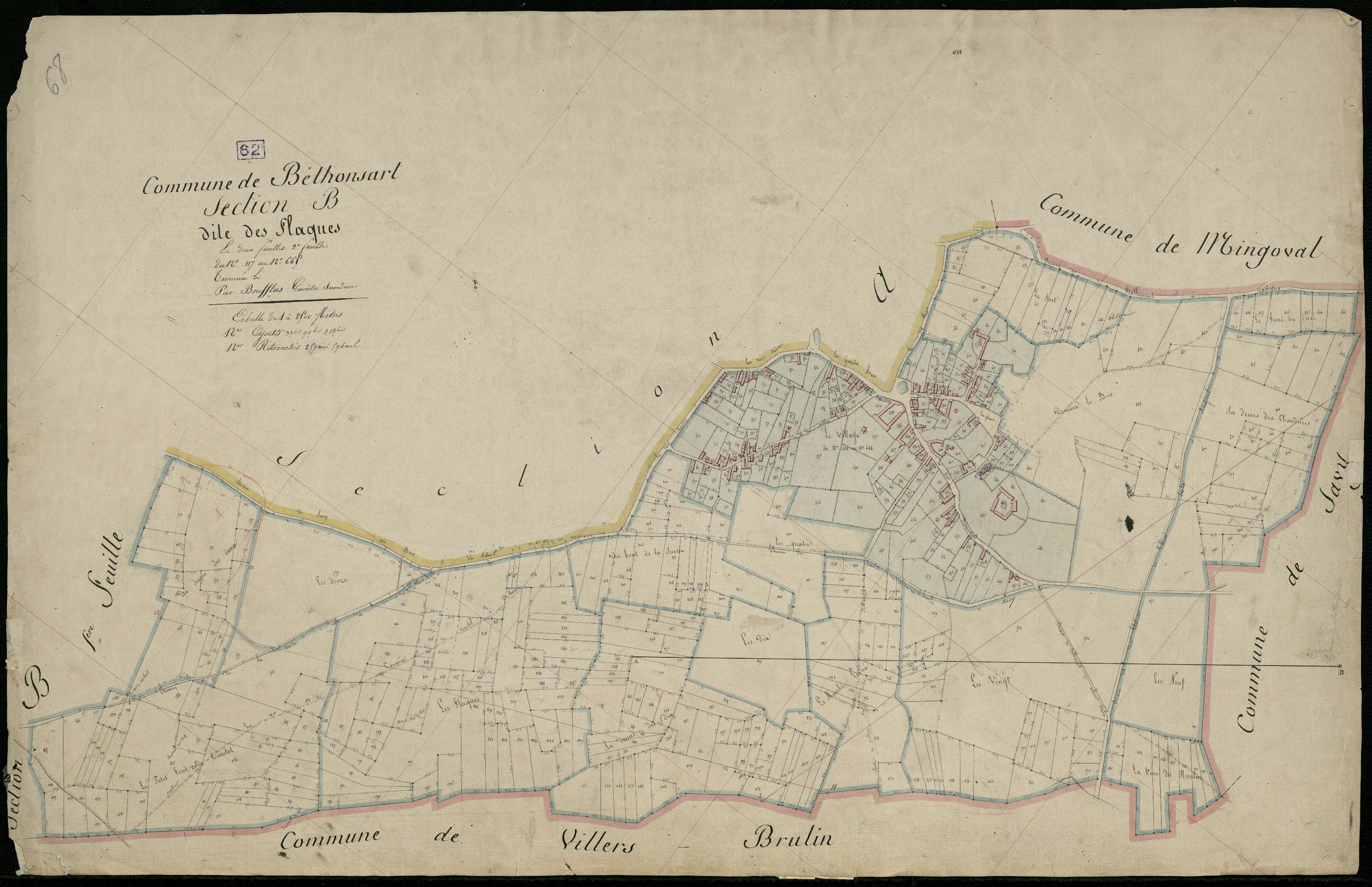 Béthonsart - Section B, 2e feuille