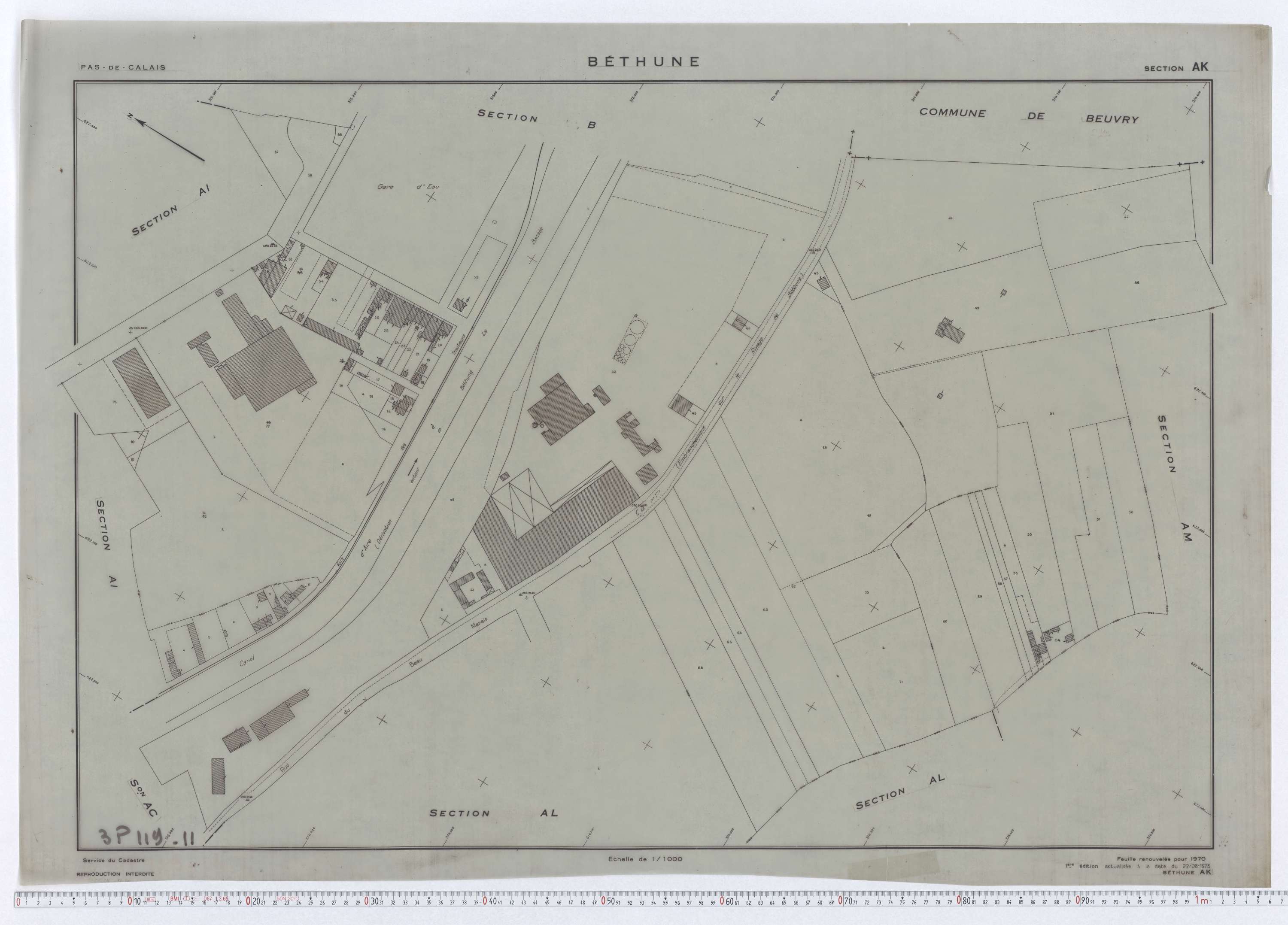 Béthune - Section AK.