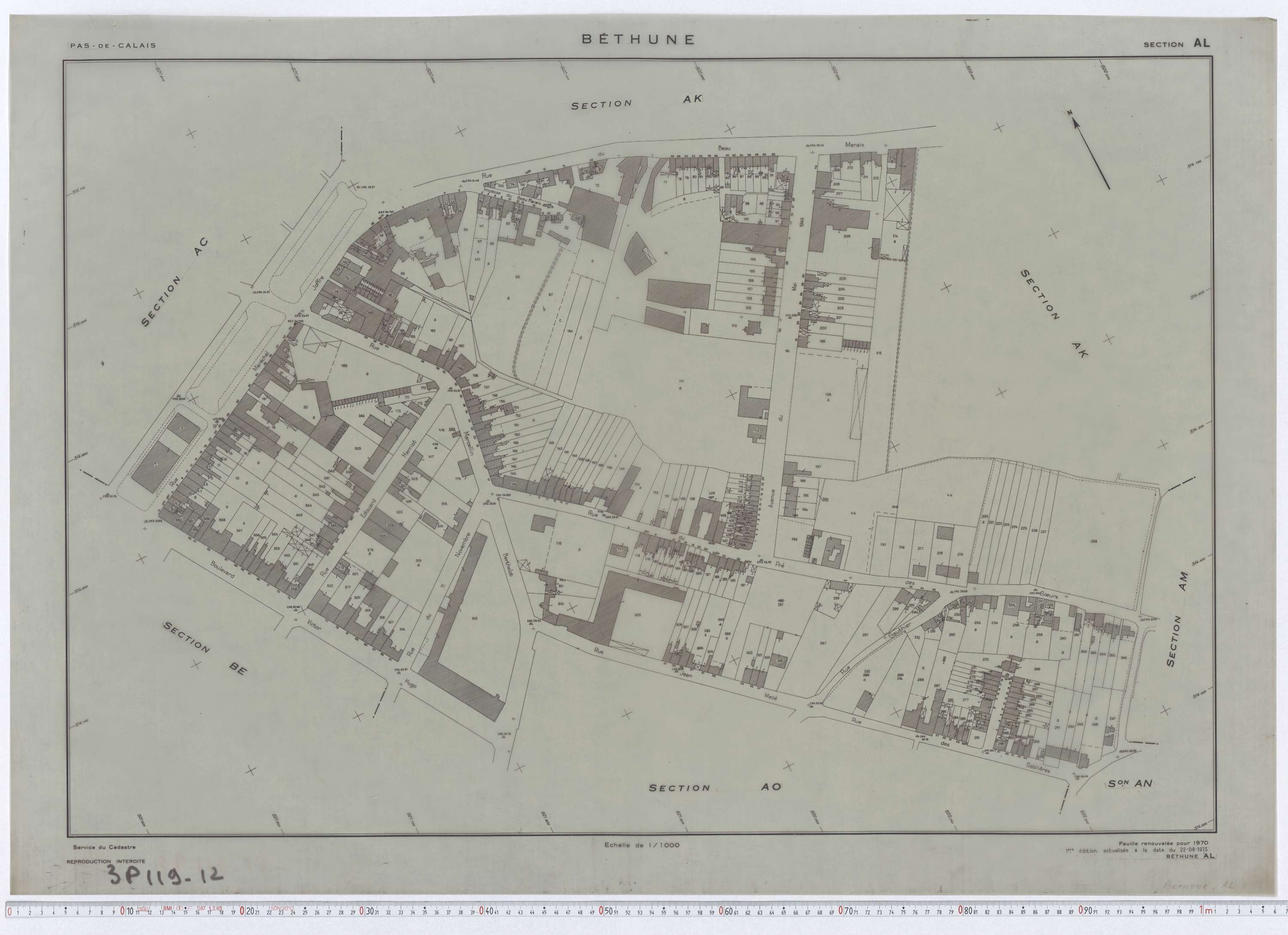 Béthune - Section AL.