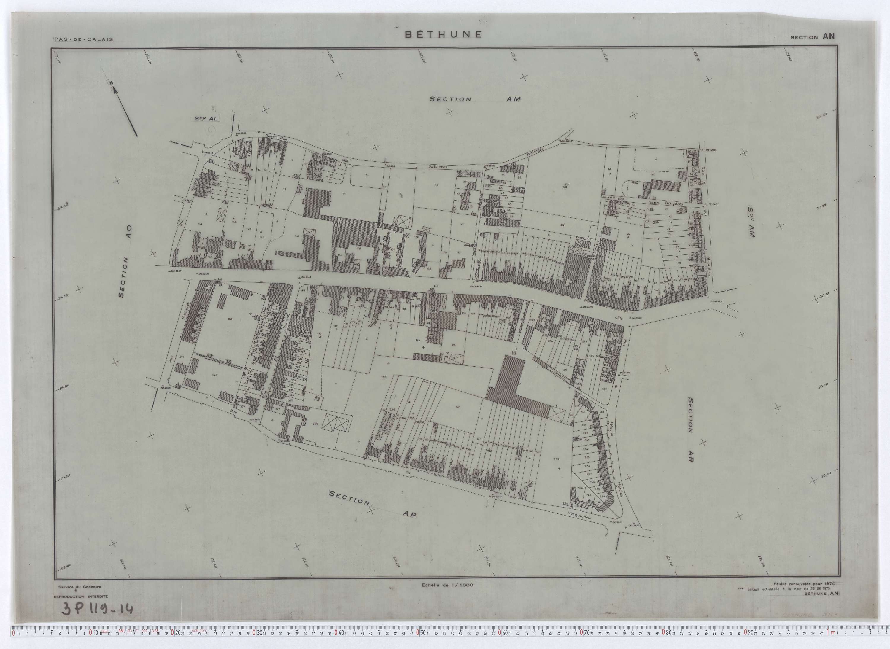 Béthune - Section AN.