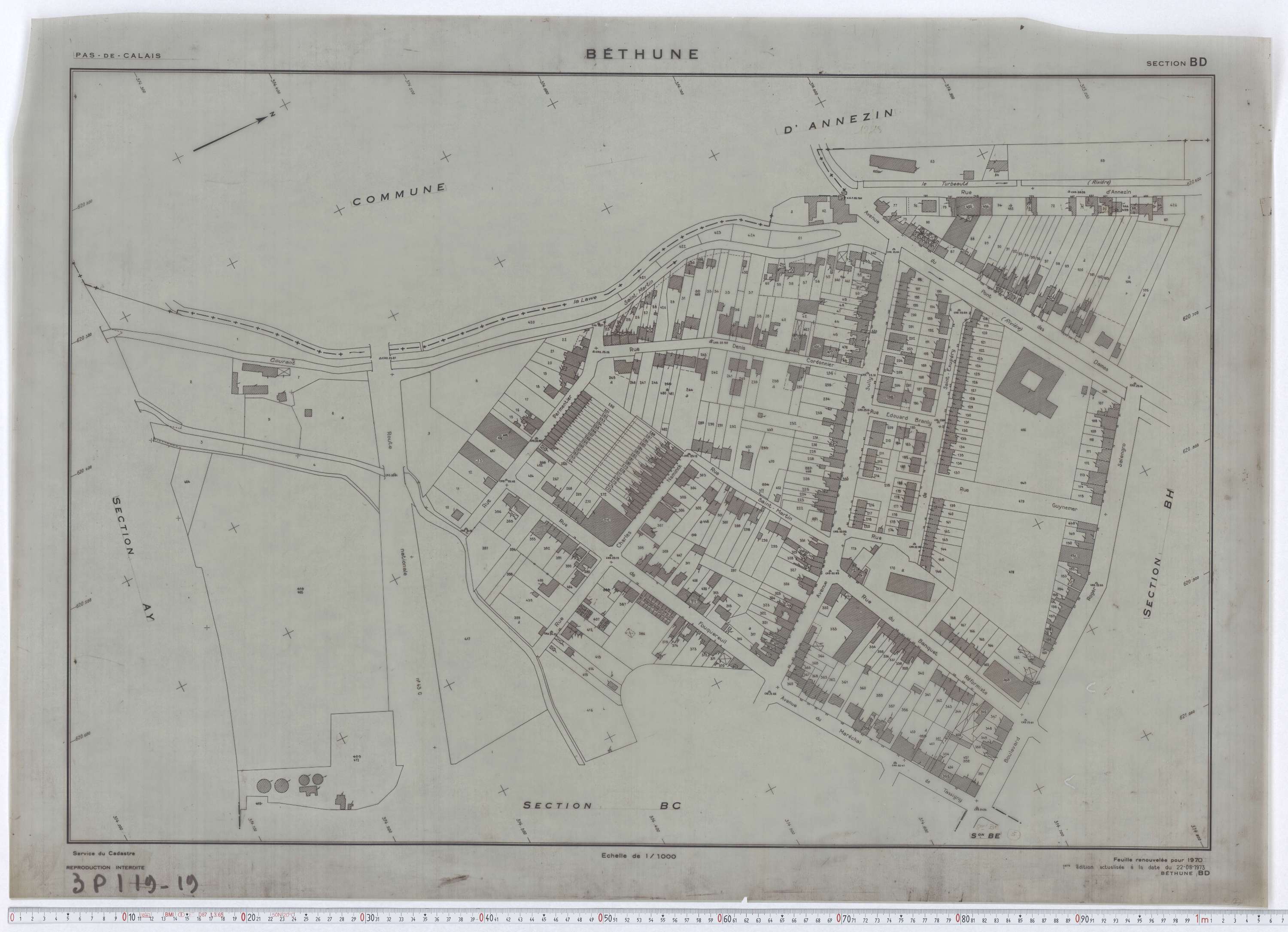 Béthune - Section BD.
