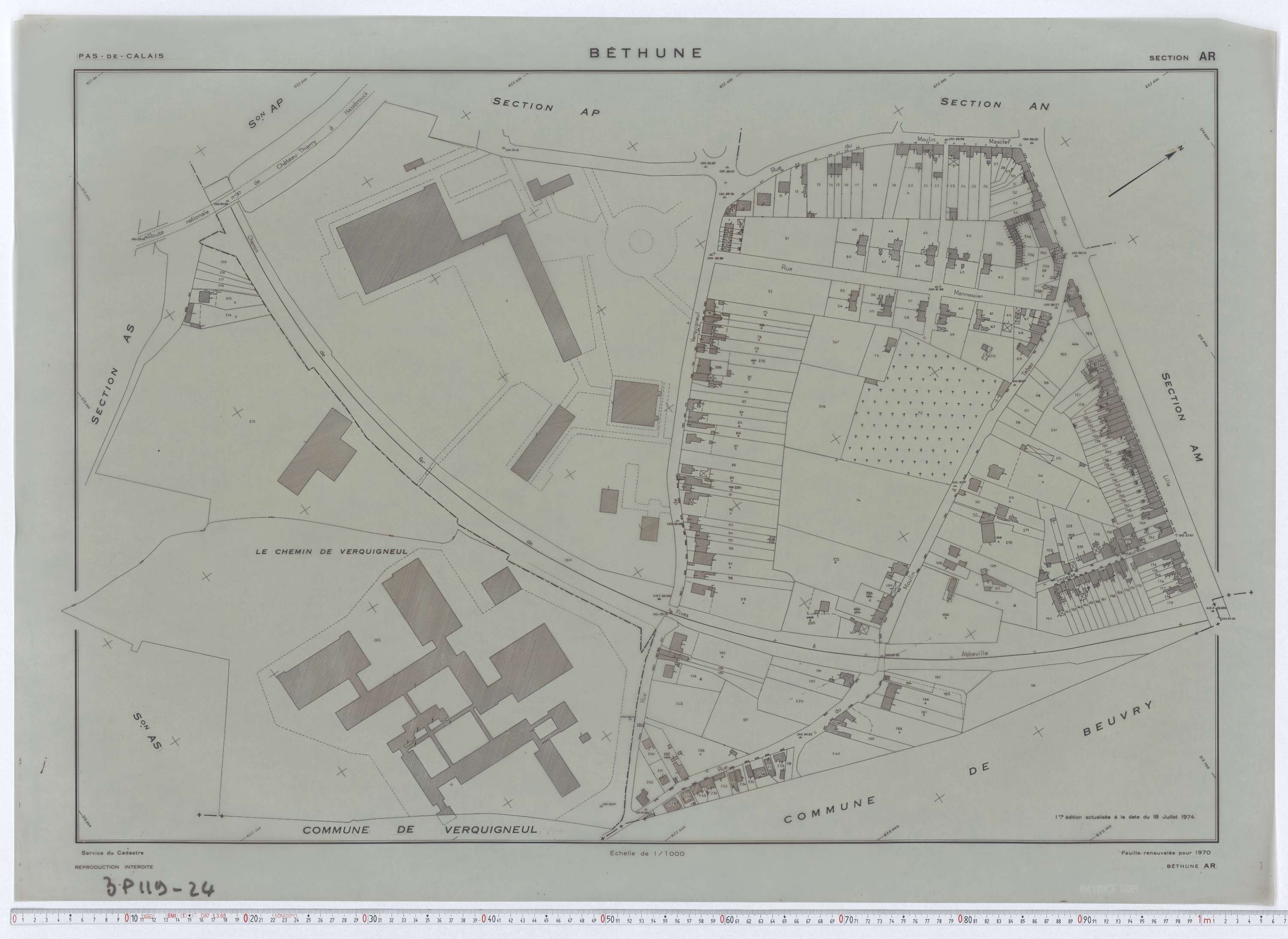 Béthune - Section AR.