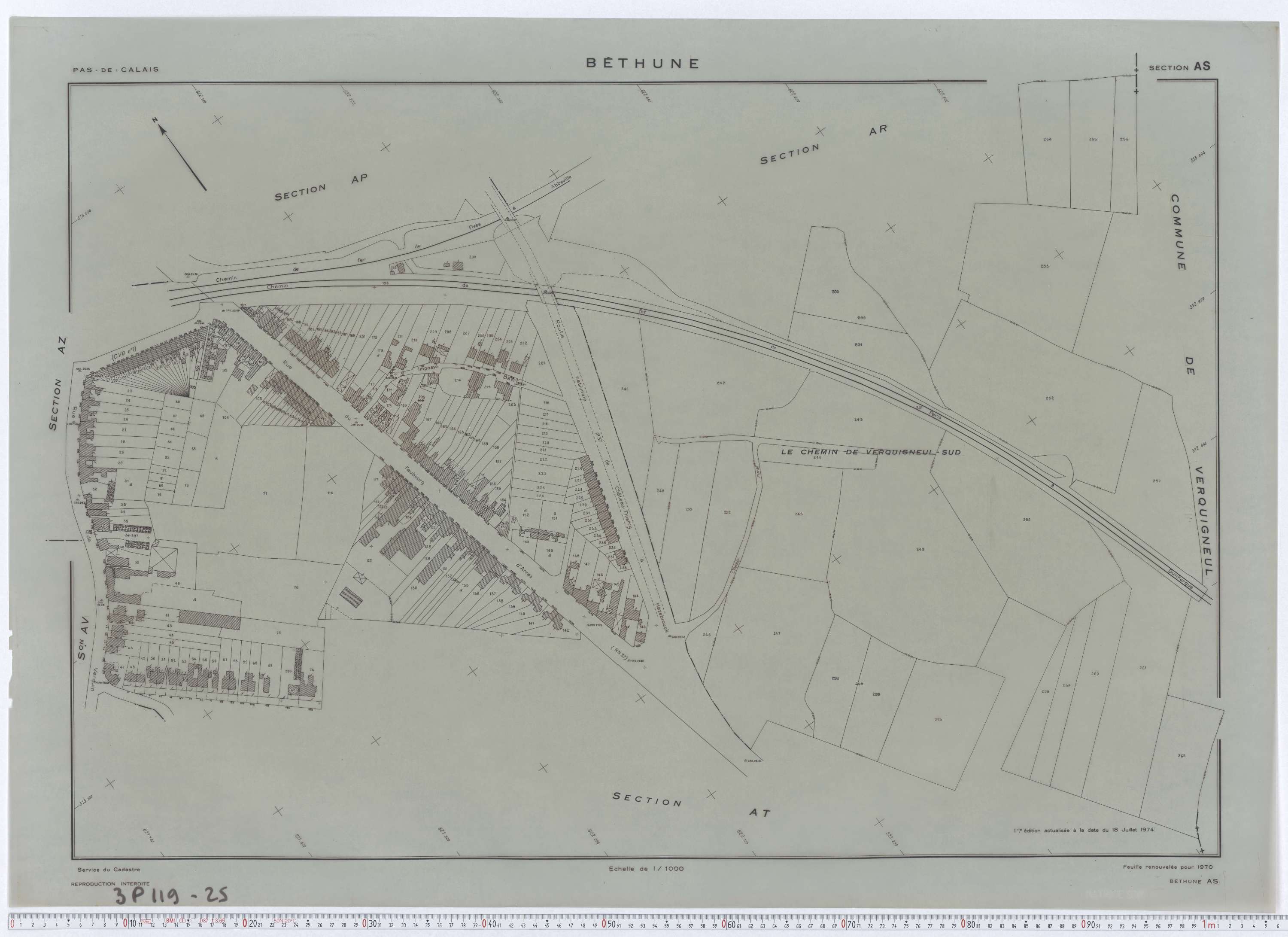 Béthune - Section AS.
