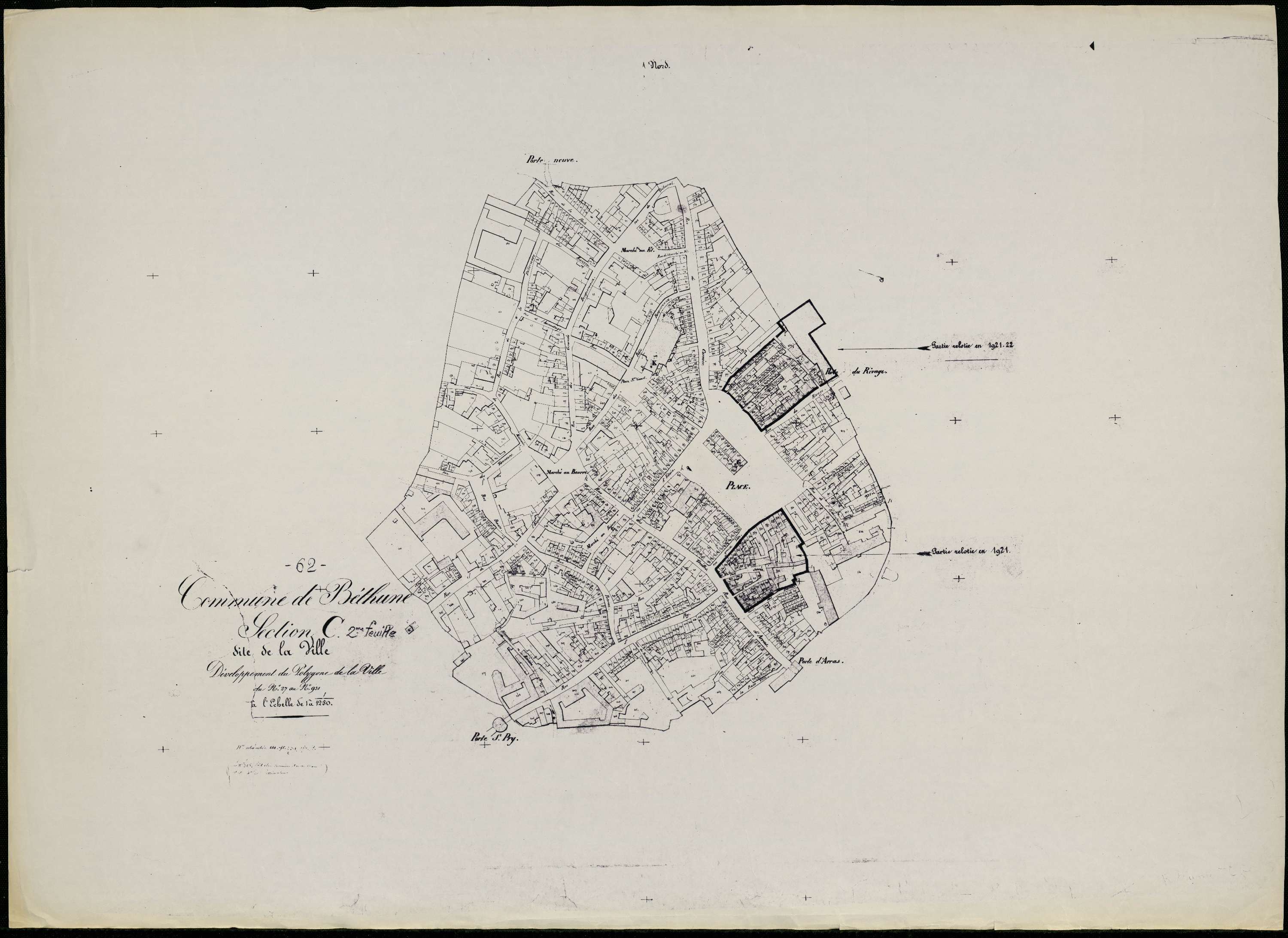 Béthune - Section C, 2e feuille
