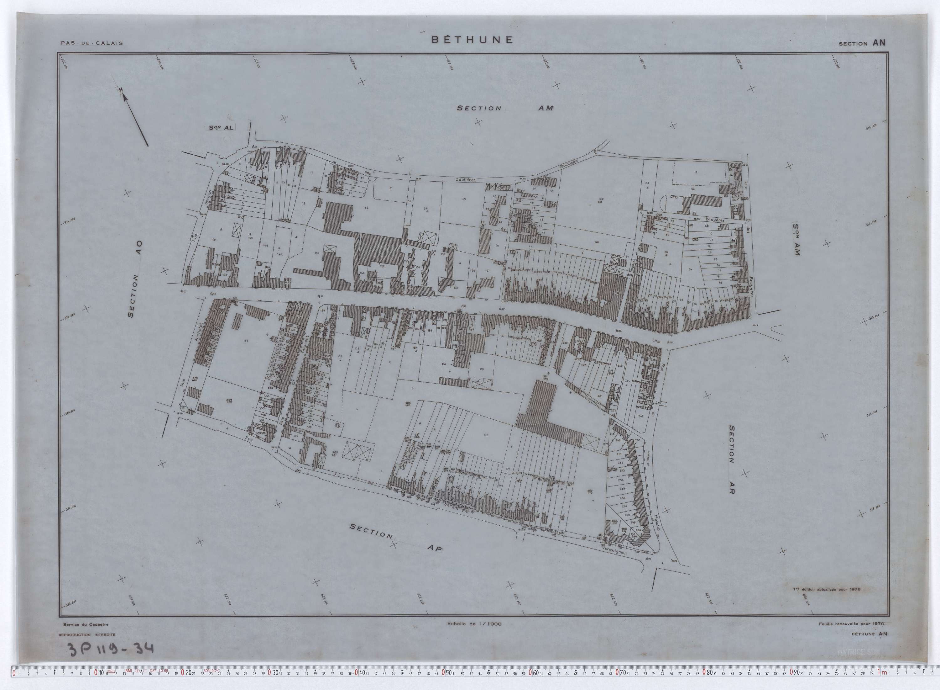 Béthune - Section AN.