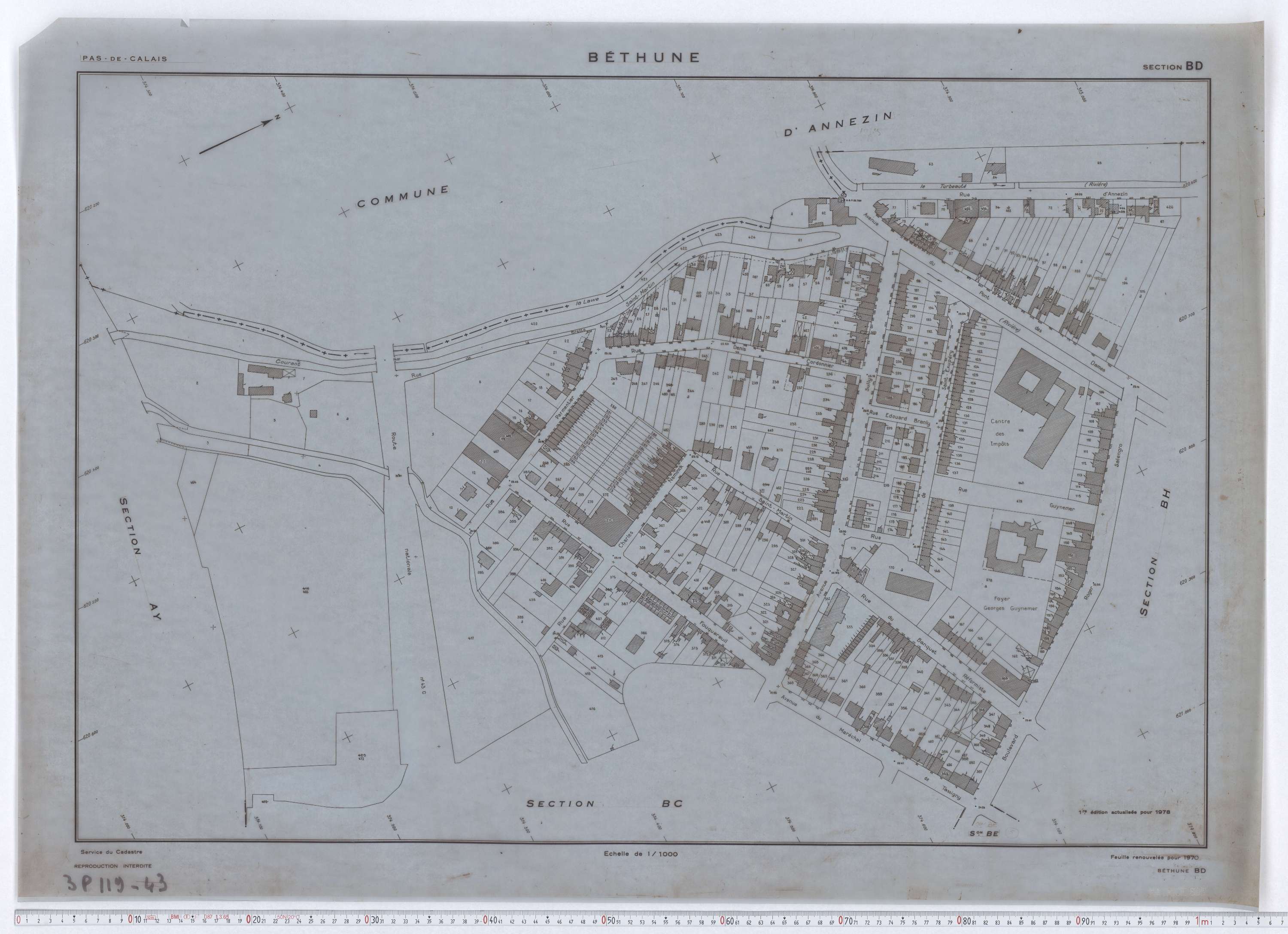 Béthune - Section BD.