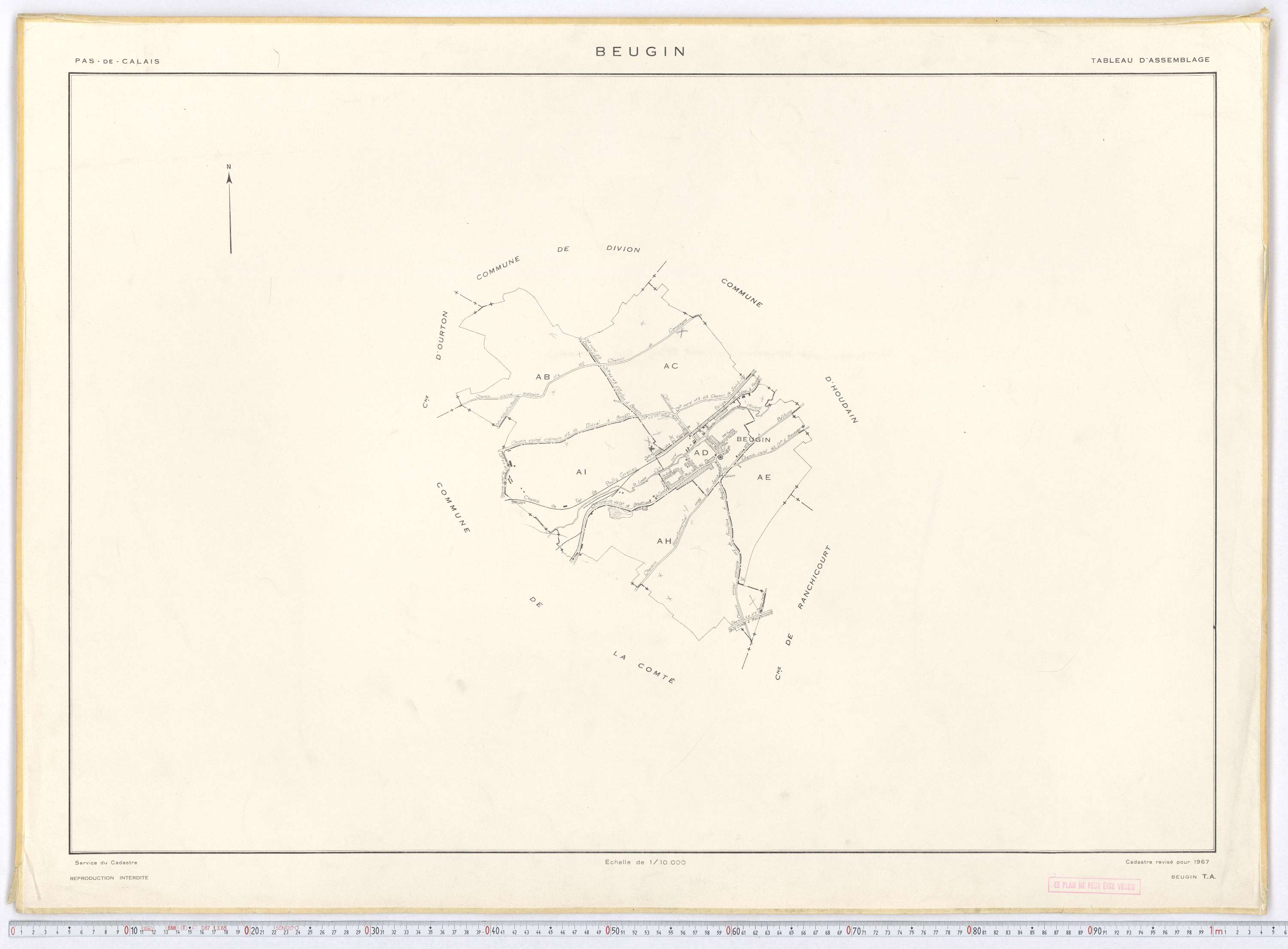 Beugin - Tableau d'assemblage.