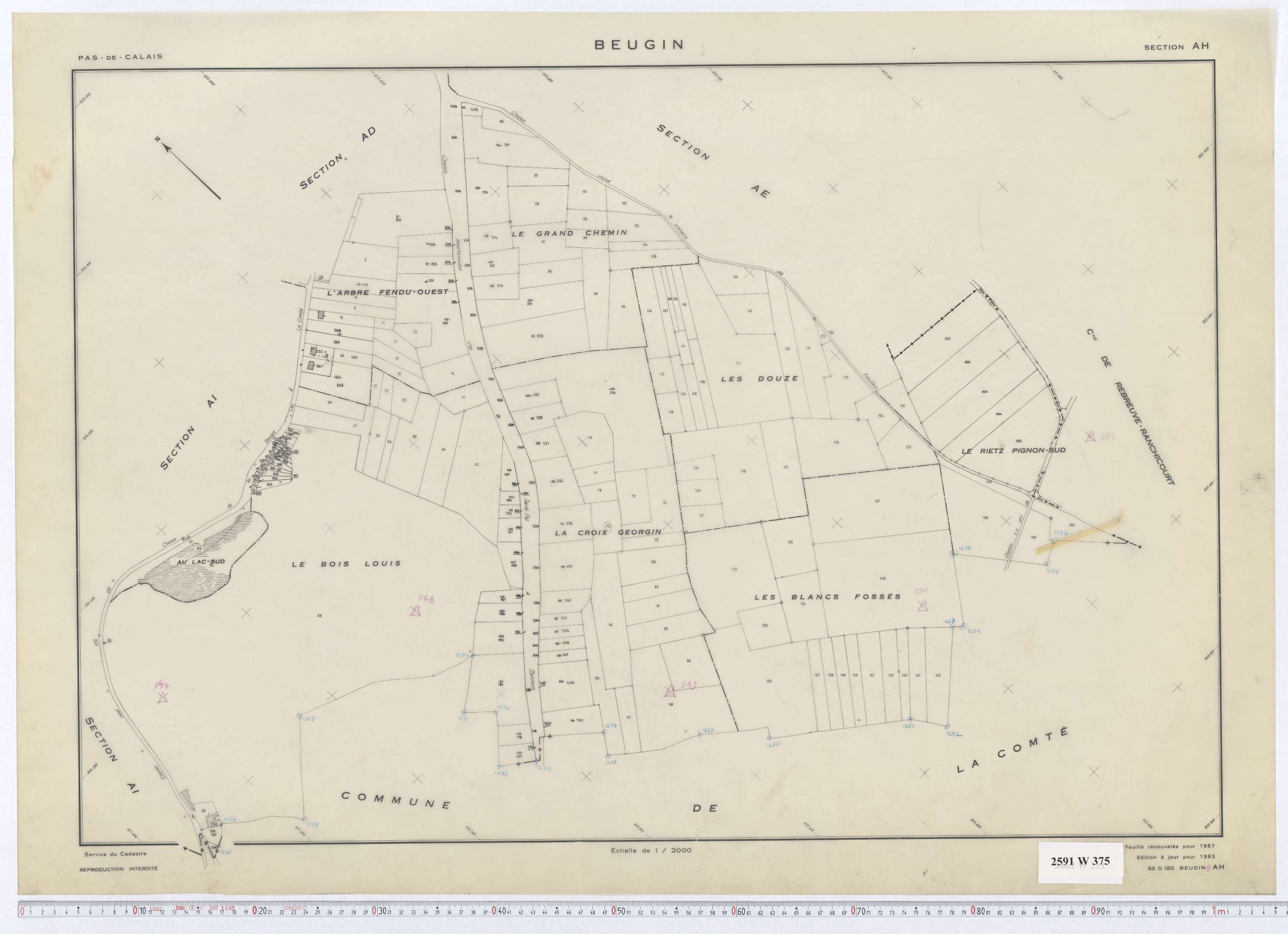 Beugin - Section AH.