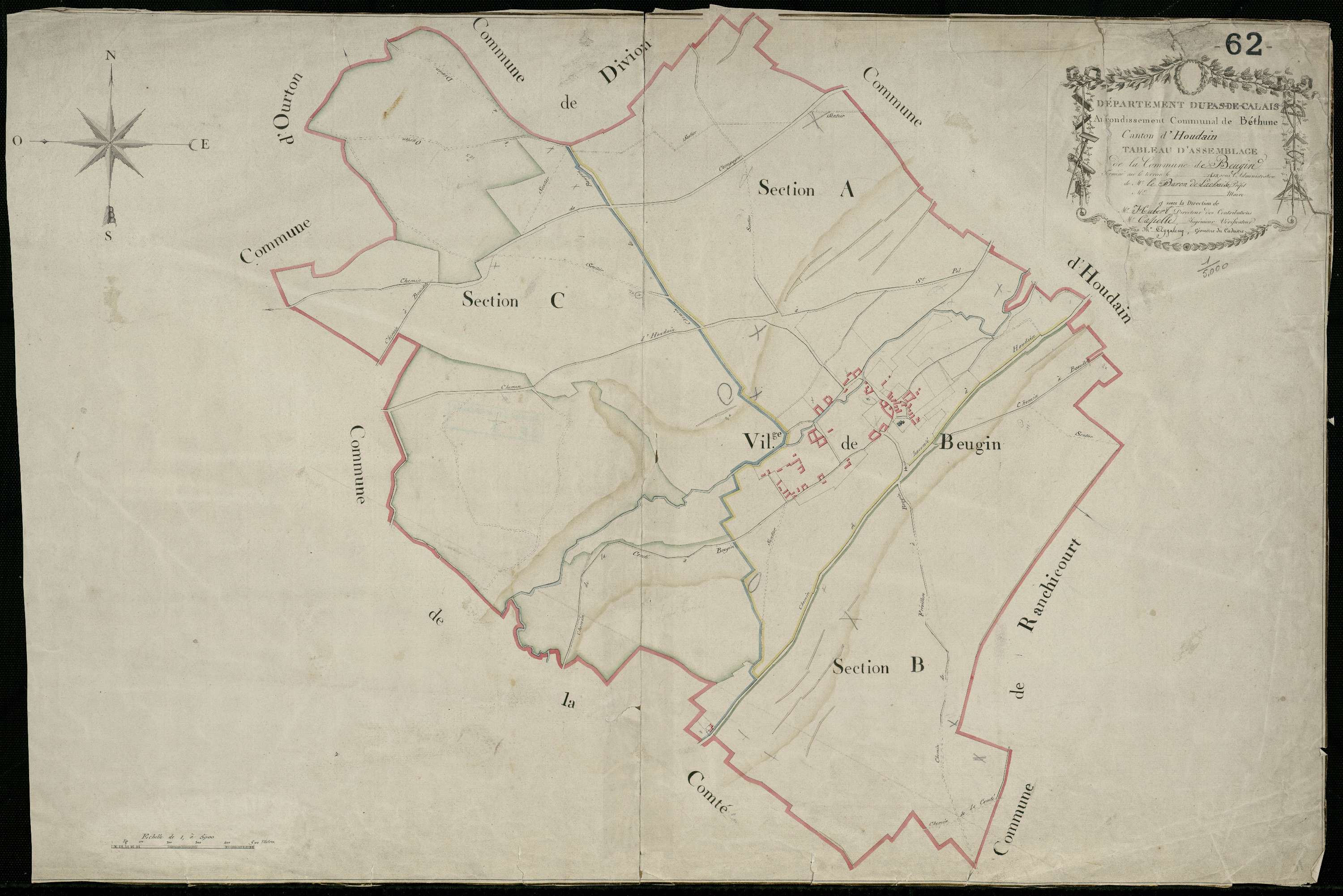 Beugin - Tableau d'assemblage
