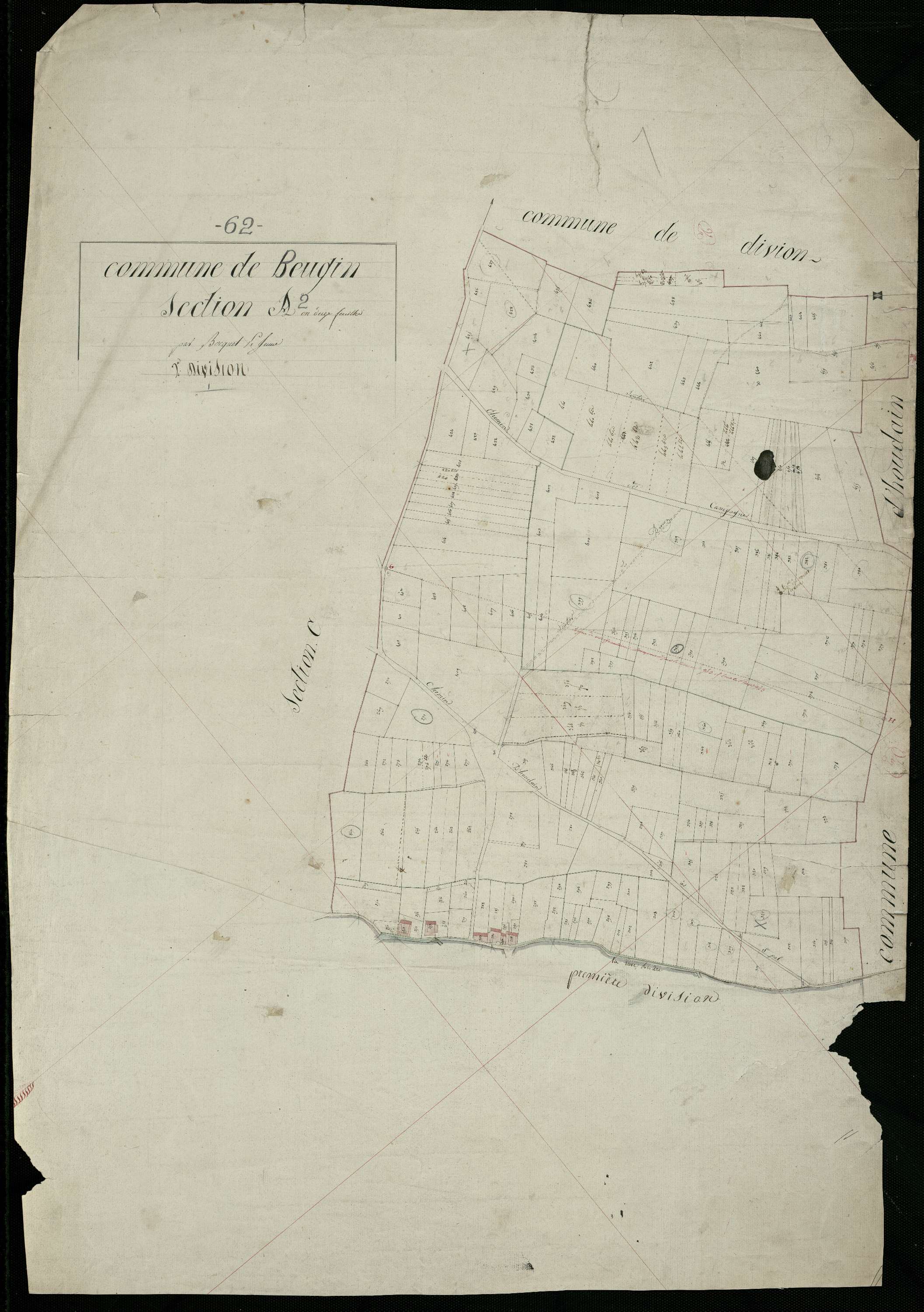 Beugin - Section A, 2e feuille