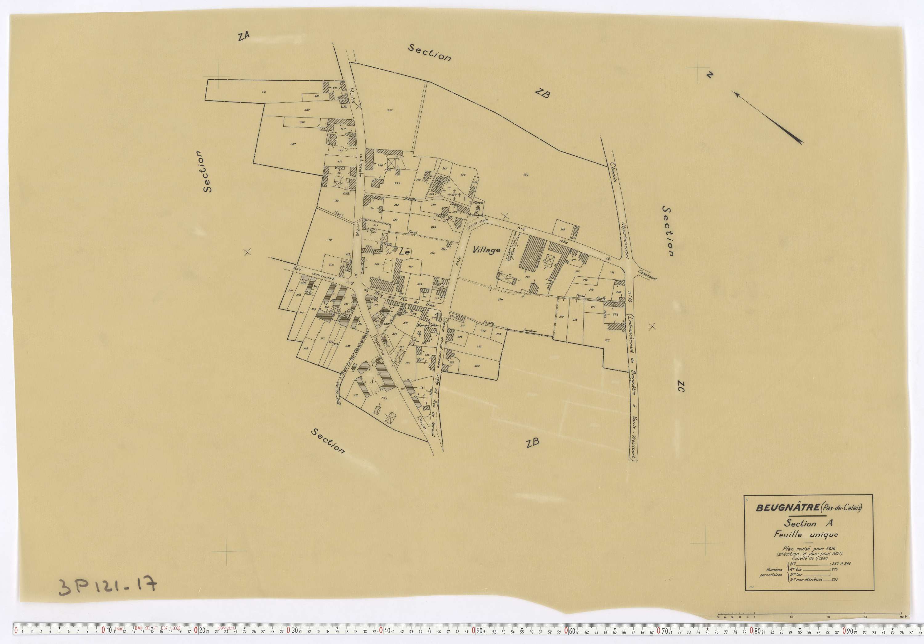 Beugnâtre - Section A.