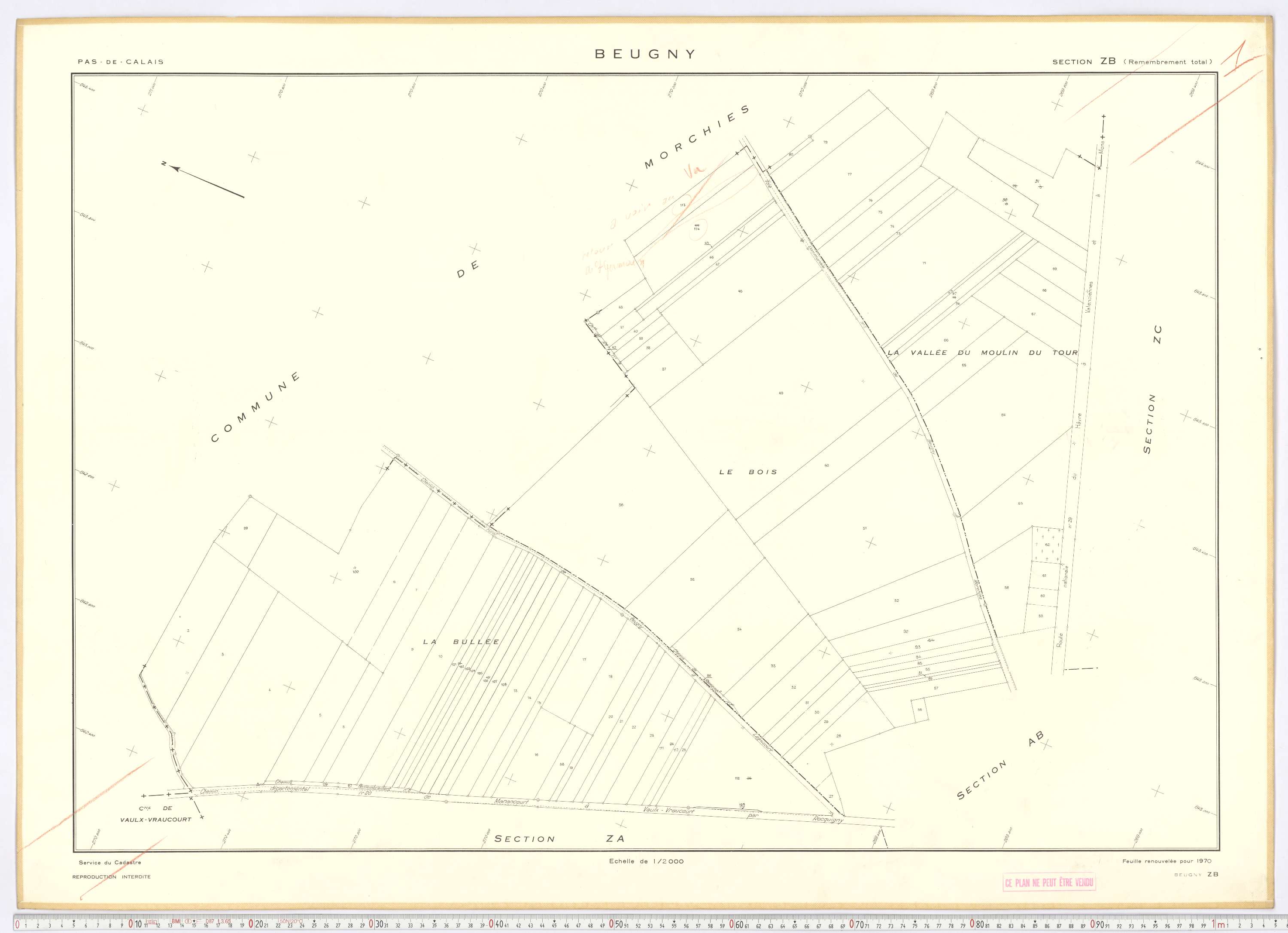 Beugny - Section ZB.