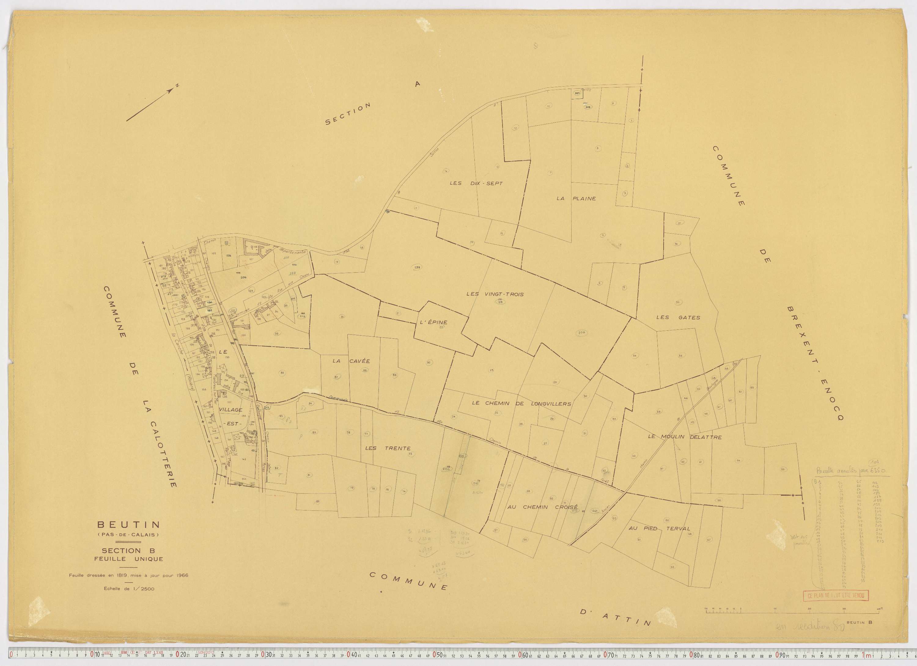 Beutin - Section B.
