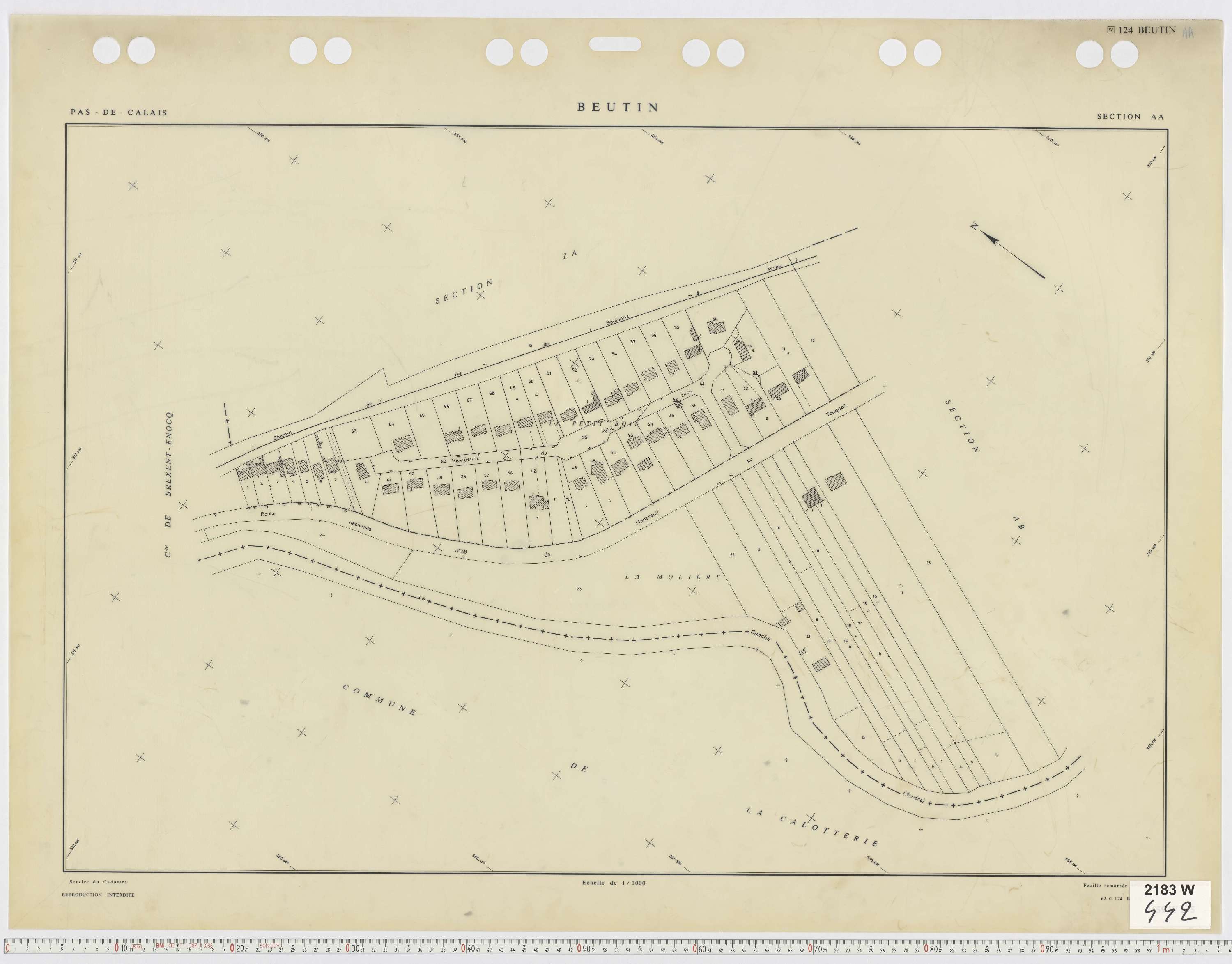 Beutin - Section AA.