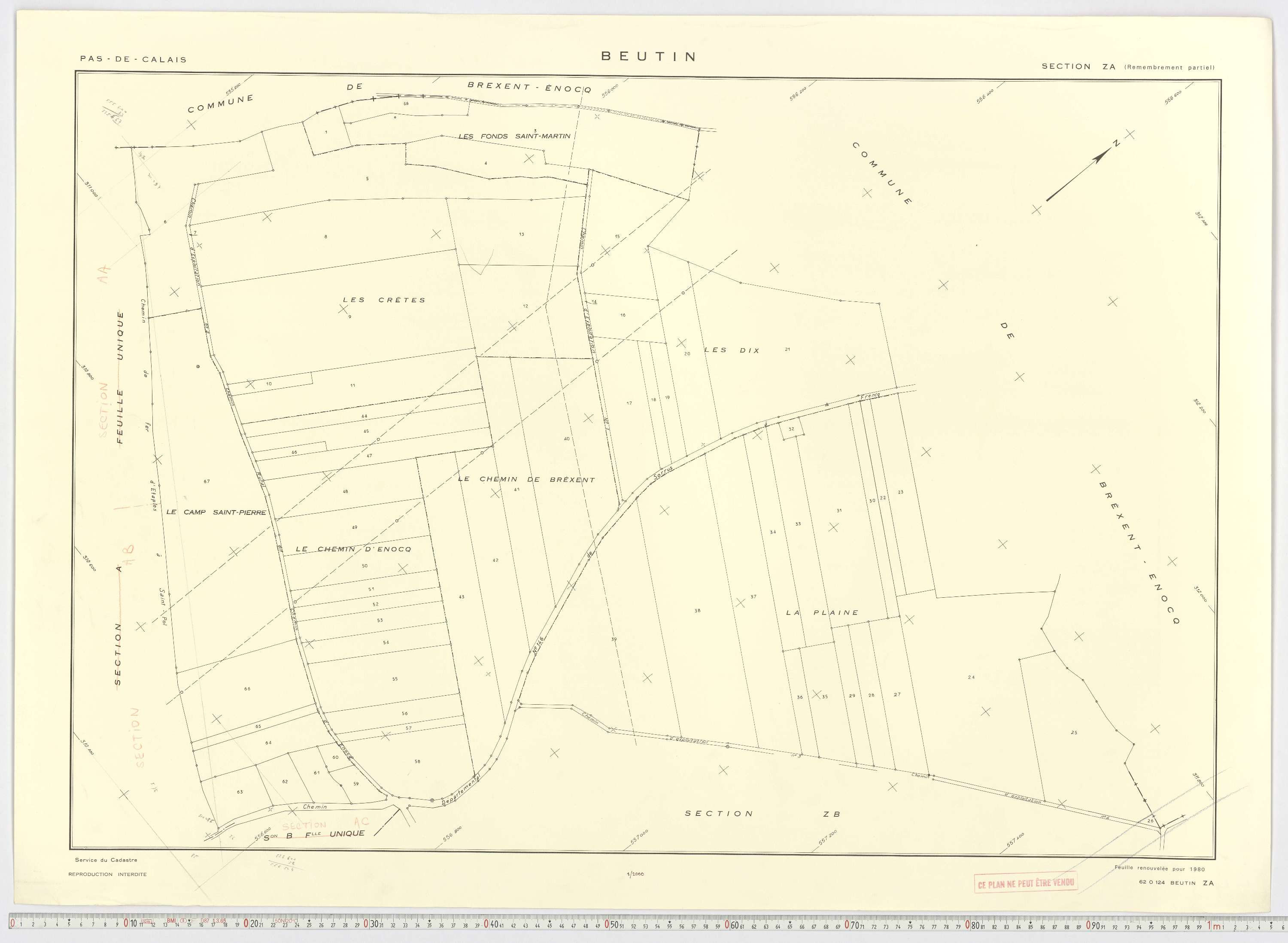 Beutin - Section ZA.