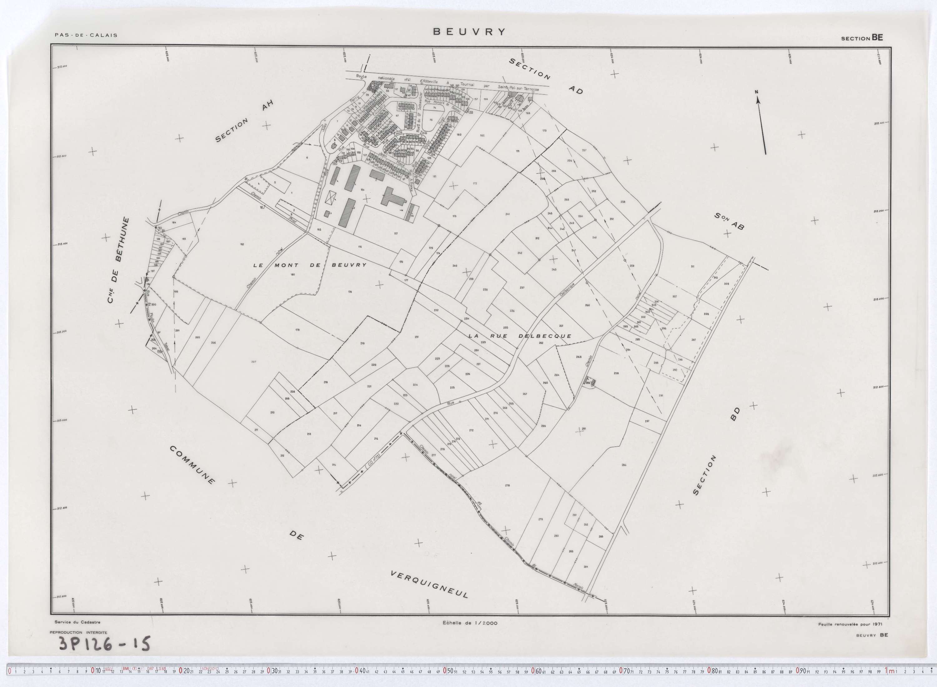 Beuvry - Section BE.