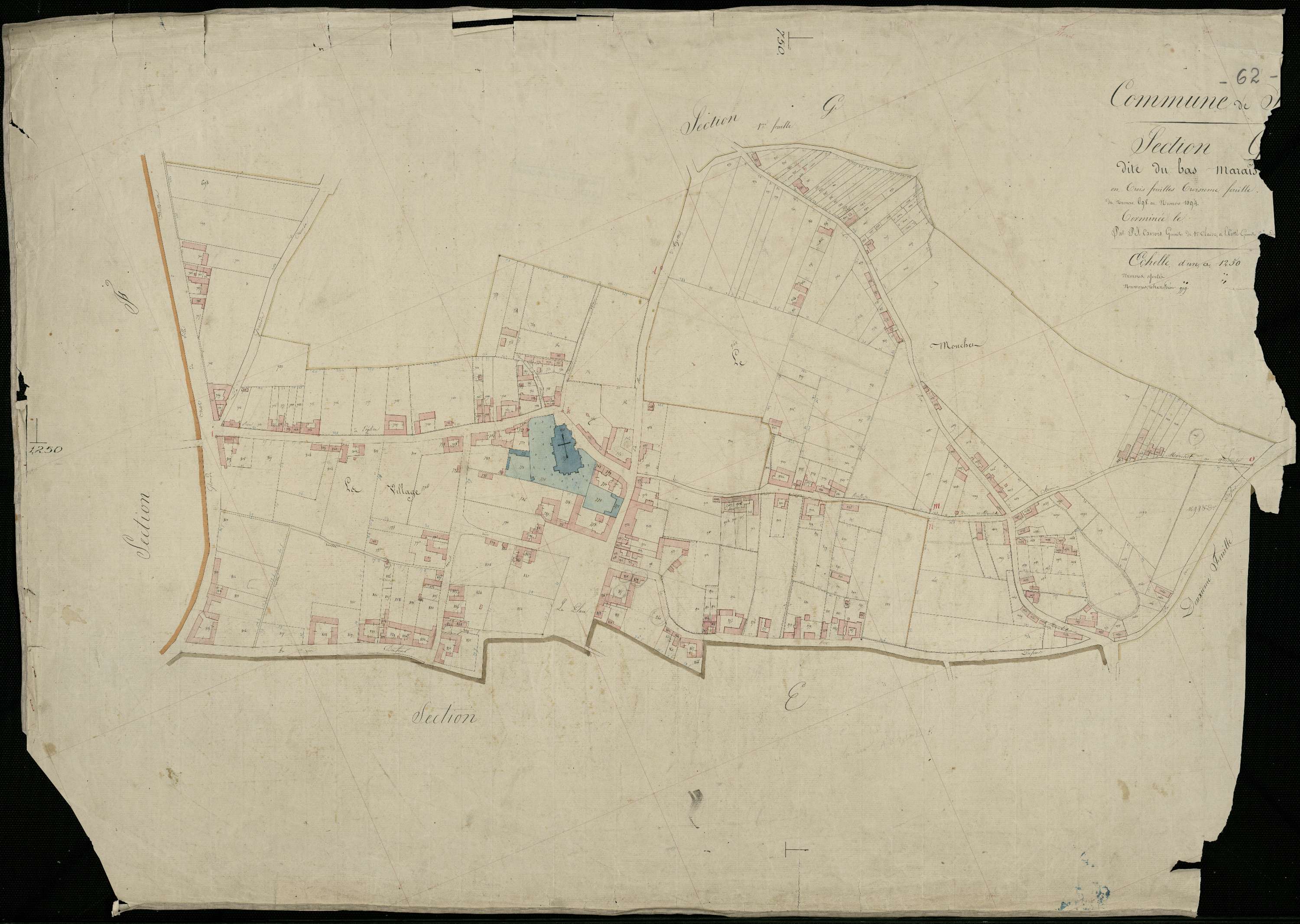 Beuvry - Section G, 3e feuille