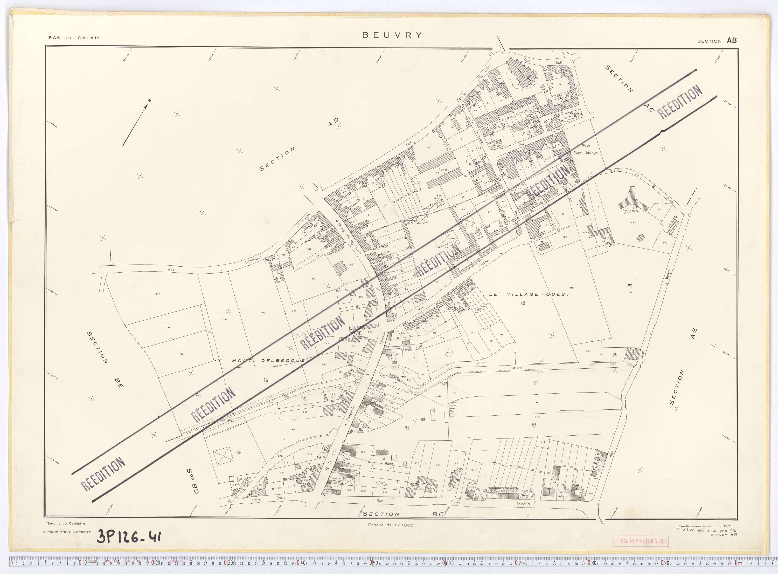 Beuvry - Section AB.