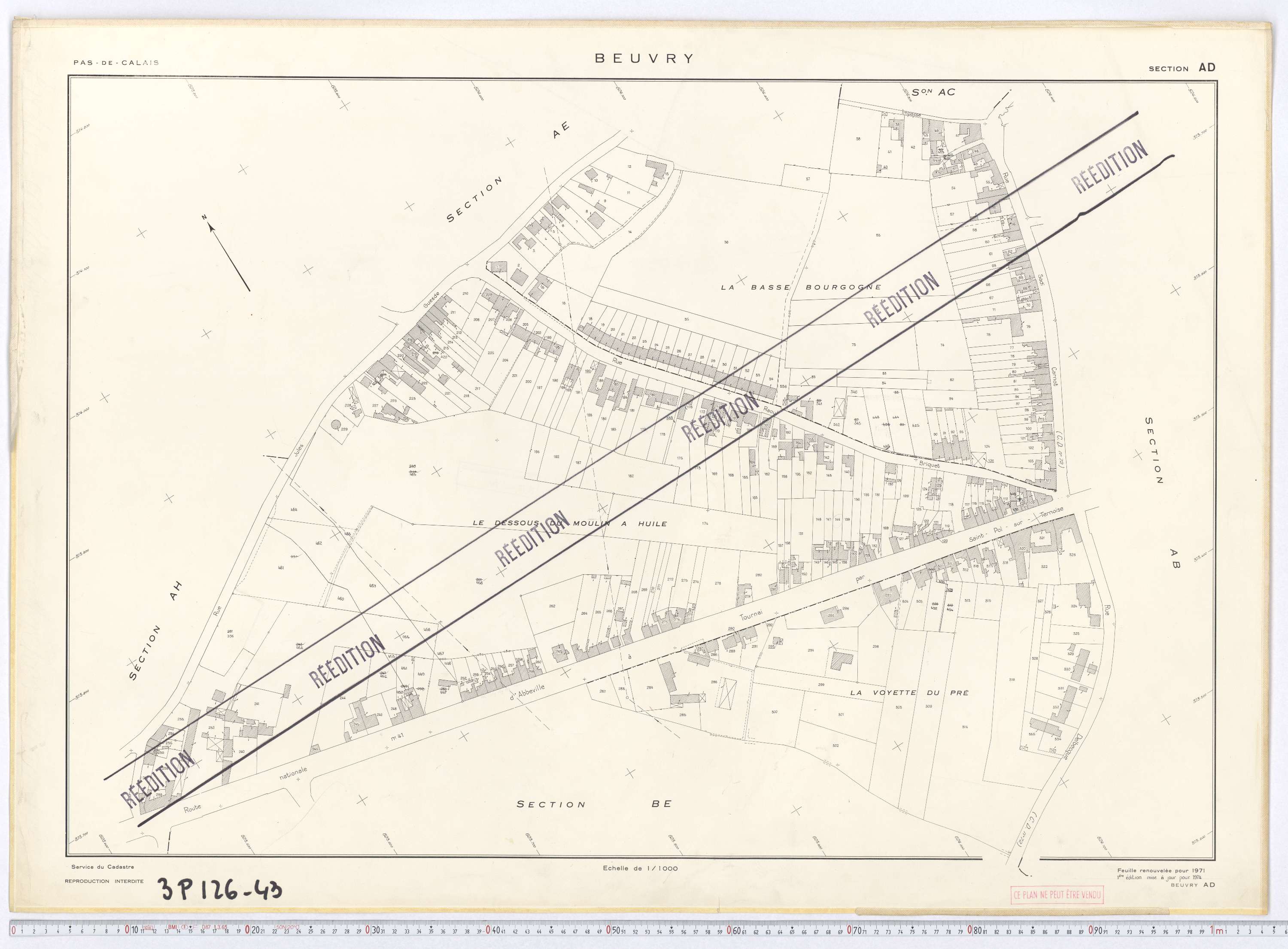 Beuvry - Section AD.