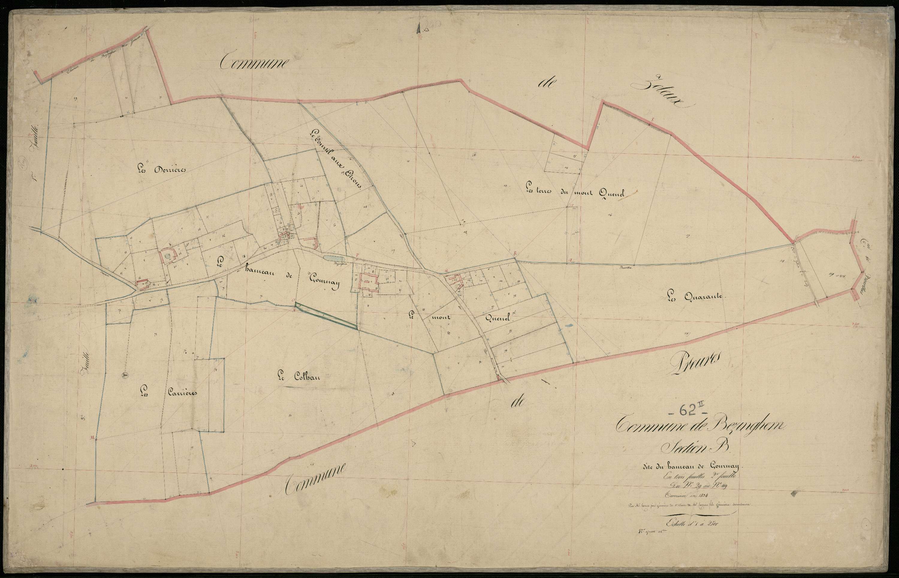 Bezinghem - Section B, 2e feuille