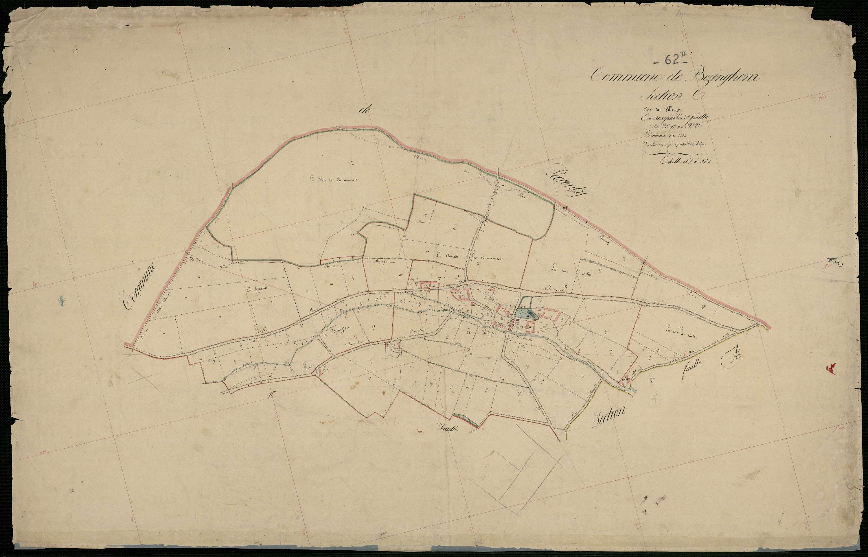 Bezinghem - Section C, 2e feuille