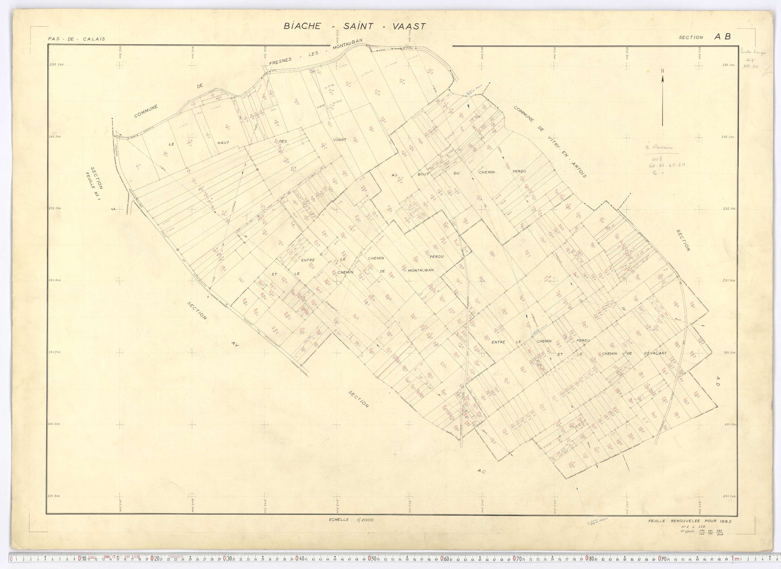 Biache-Saint-Vaast - Section AB.