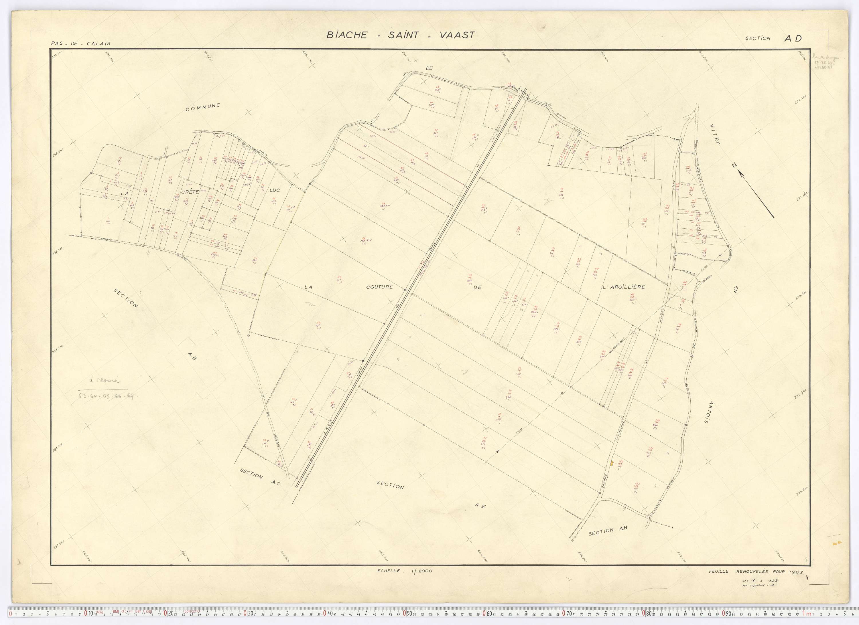 Biache-Saint-Vaast - Section AD.