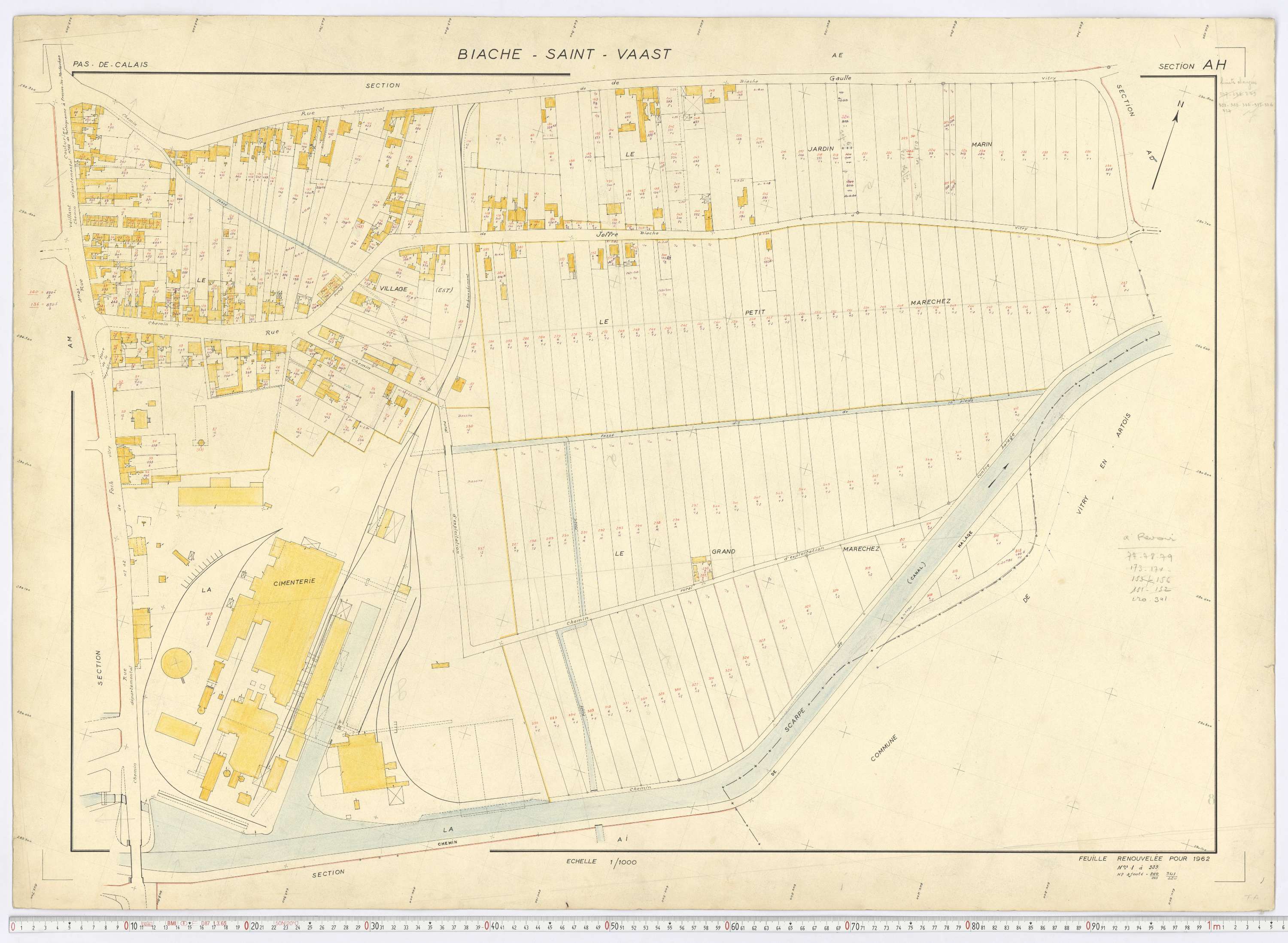 Biache-Saint-Vaast - Section AH.