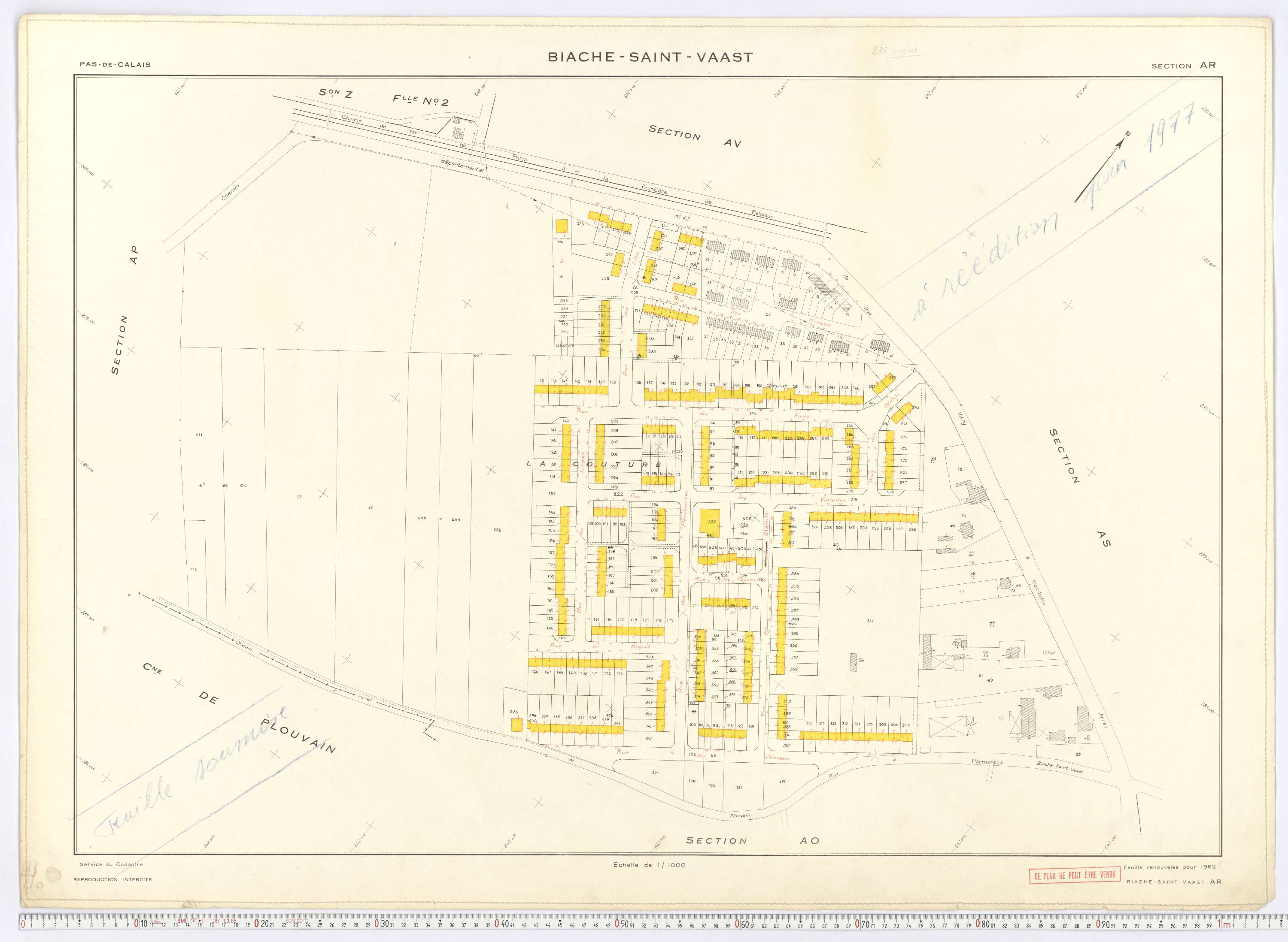 Biache-Saint-Vaast - Section AR.